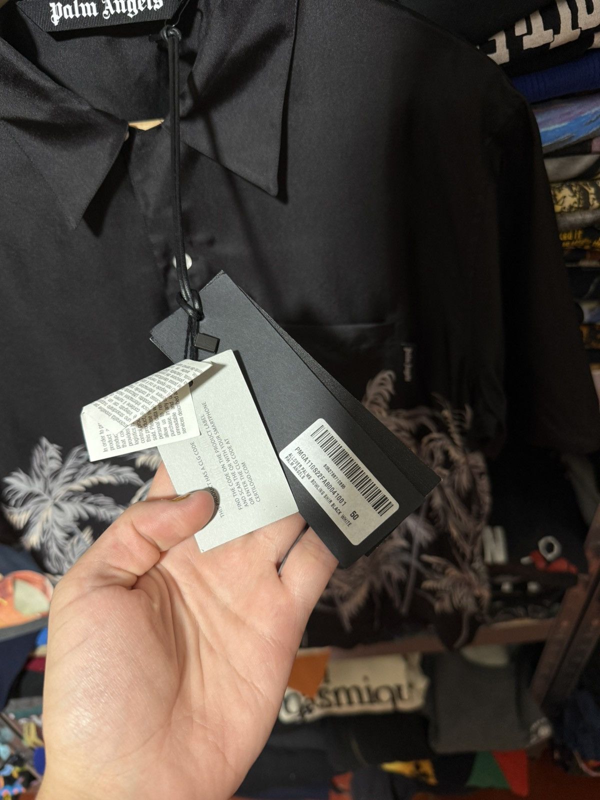 Palm Angels RARE LUXURY PALM ANGEL PALM TREE BOWLING SHIRT Y2K HYPE Size US S / EU 44-46 / 1 - 5 Thumbnail