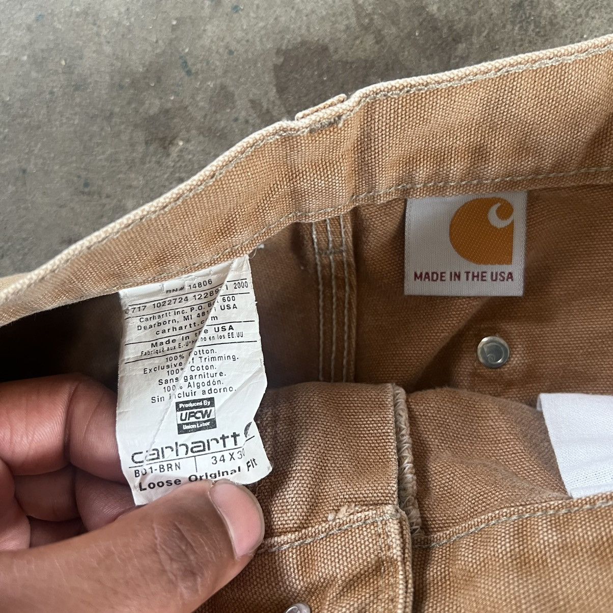 Carhartt × Vintage Carhartt Double Knees Size US 34 / EU 50 - 4 Thumbnail