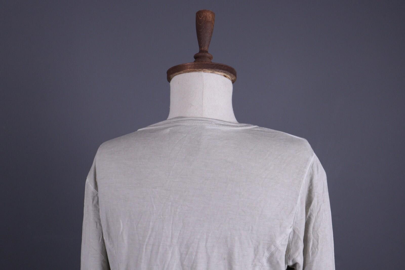 Bottega Veneta Bottega by Elisa Cavaletti Gray Lagenlook Top Shirt Size XXL Size XXL / US 16-18 / IT 52-54 - 7 Thumbnail