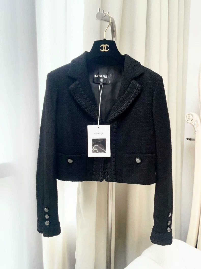 Chanel Chanel 22C Early Spring Vacation Series 36-size black twee Size XS / US 0-2 / IT 36-38 - 1 Thumbnail