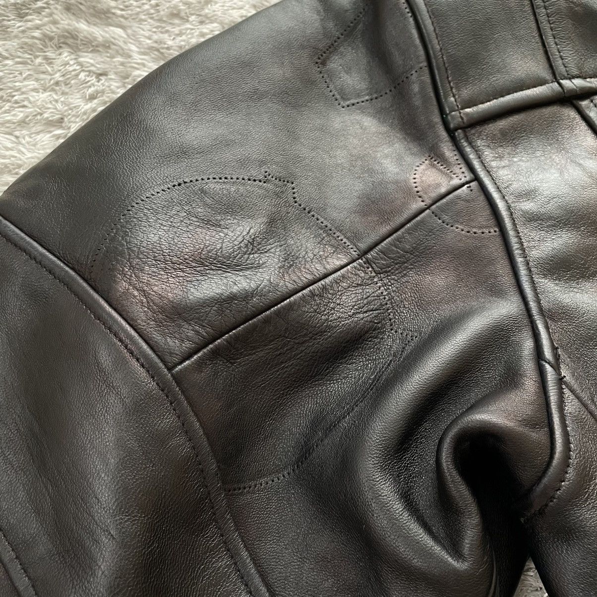 HIDDEN 1 of 20 / Hidden NY × AVIREX Leather Bomber – Size L Size US L / EU 52-54 / 3 - 8 Thumbnail