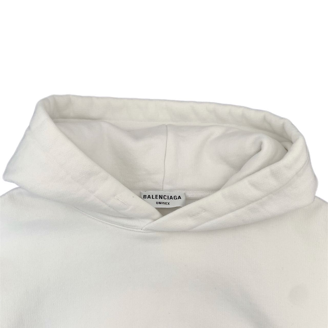 Balenciaga Balenciaga Fleece Loose Pullover Hooded Sweatshirt K26WX Size M / US 6-8 / IT 42-44 - 5 Thumbnail