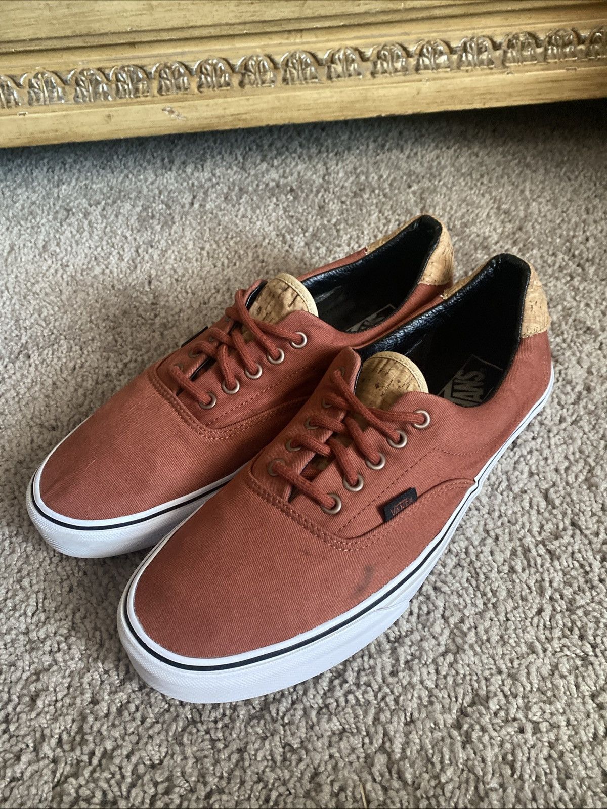 Vans Vans 59 Era cork twill low sk8 men’s sneakers size 11.5 Size US 11.5 / EU 44-45 - 17 Thumbnail
