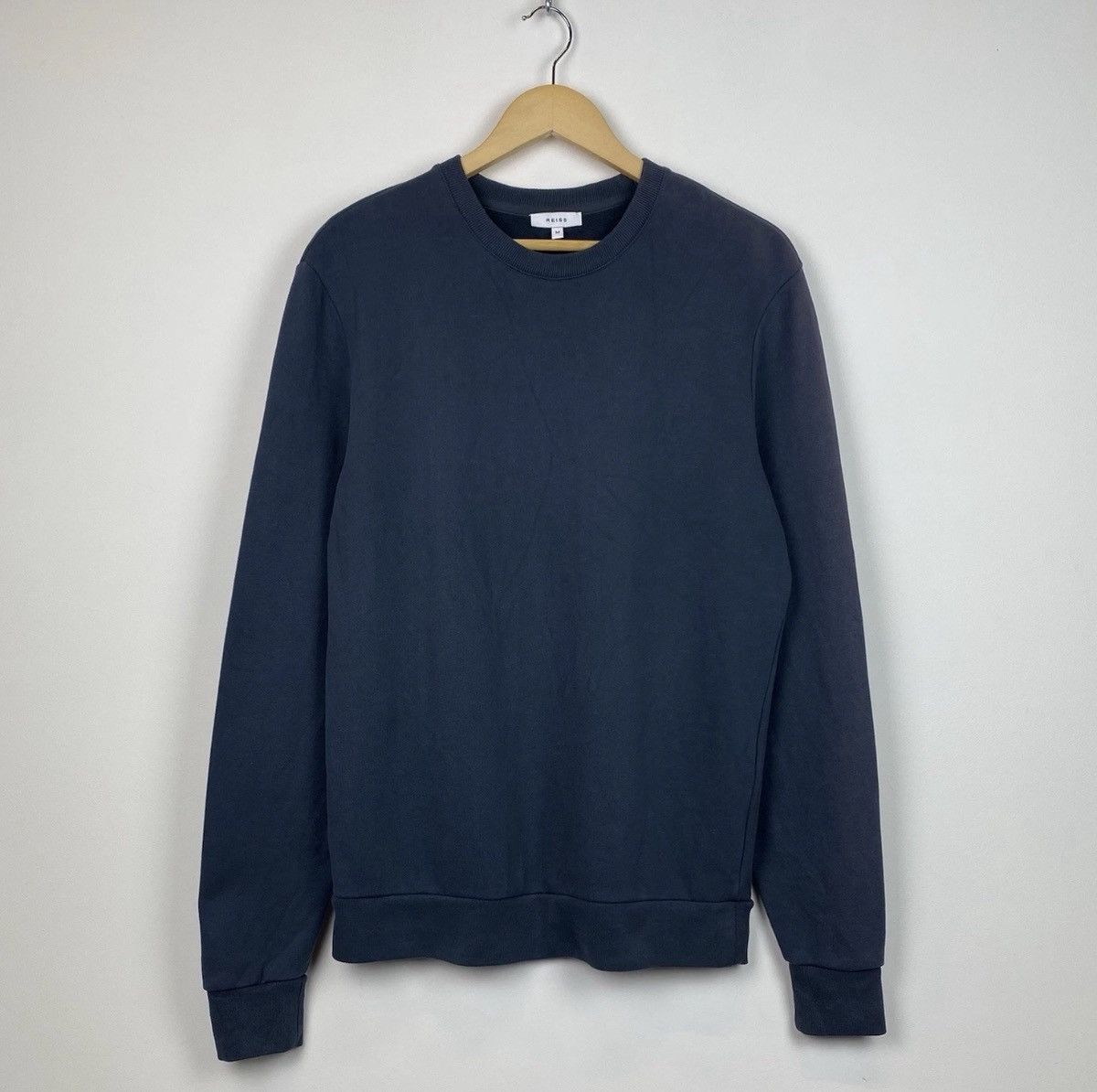 Reiss REISS Joseph Crew Neck Sweatshirt Jumper Long Sleeve Blue Size US M / EU 48-50 / 2 - 3 Thumbnail