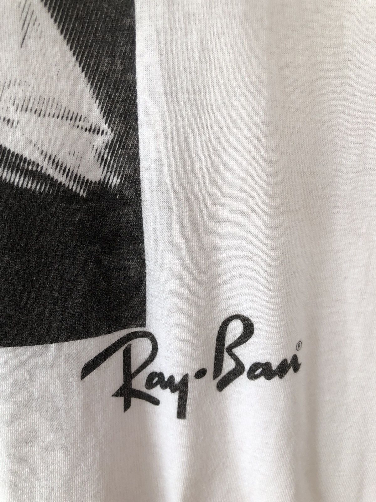 RayBan × Vintage Vintage 90s Ray Ban Modelling Photographer Tee Size US M / EU 48-50 / 2 - 5 Thumbnail