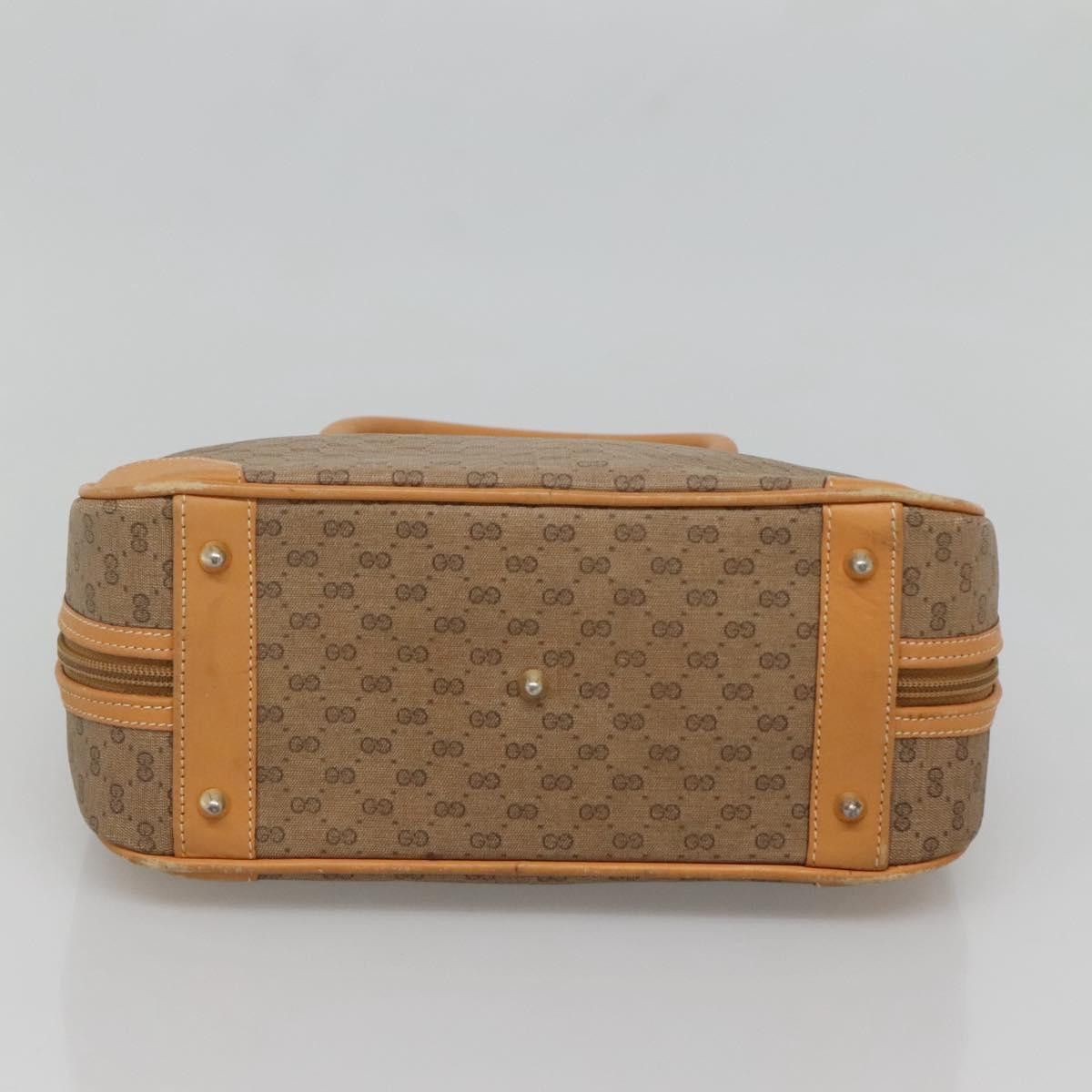 Gucci GUCCI Micro GG Supreme Hand Bag Pvc Beige Gold 000 39 000 39 Size ONE SIZE - 9 Thumbnail