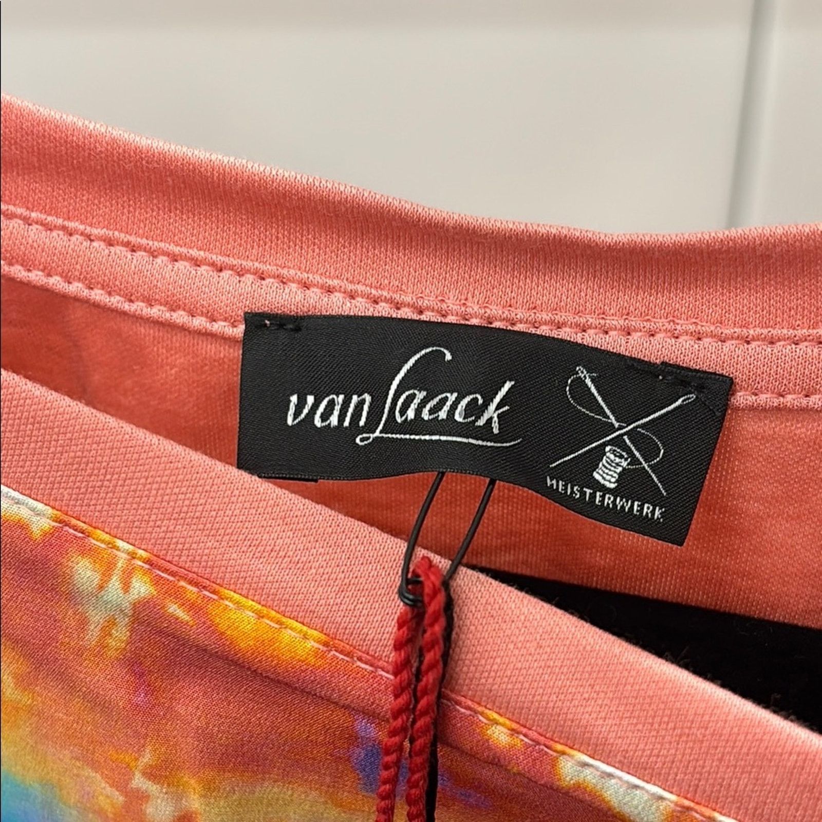 Other NWT Van Laack Pink Blue Tie-Dye Short Sleeve T-Shirt Size 0 Size XS / US 0-2 / IT 36-38 - 4 Thumbnail