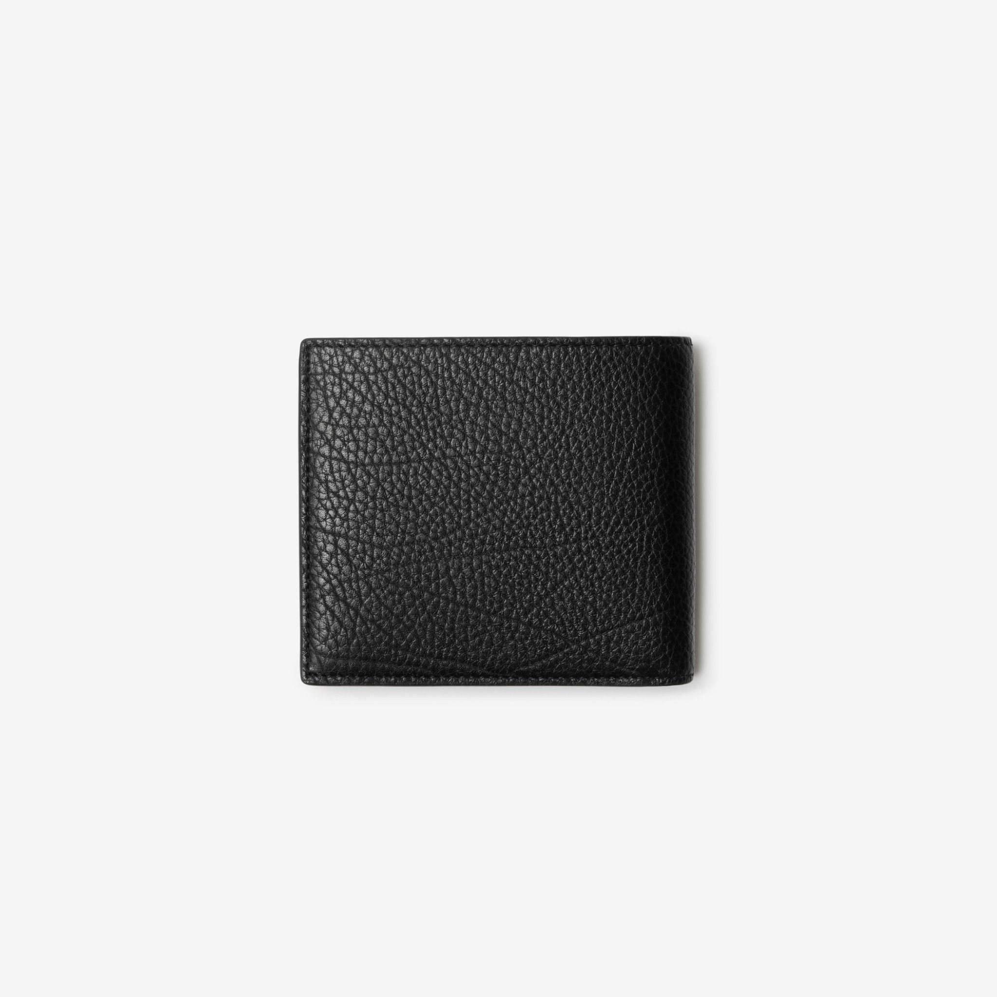 Burberry o1w1db10126 Size: OS / B Cut Bifold Coin Wallet in Black Size ONE SIZE - 4 Thumbnail