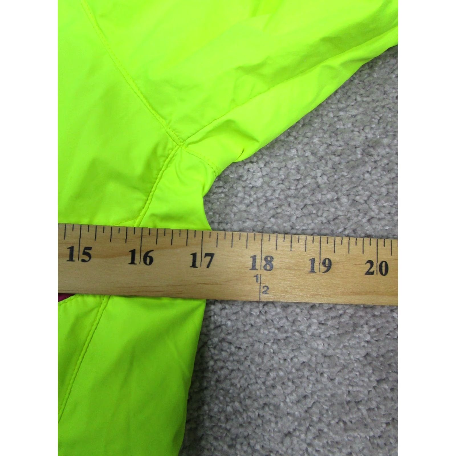 Nike Nike Jacket Women's Small Yellow Full Zip Windbreaker Running Activewear Size S / US 4 / IT 40 - 6 Thumbnail