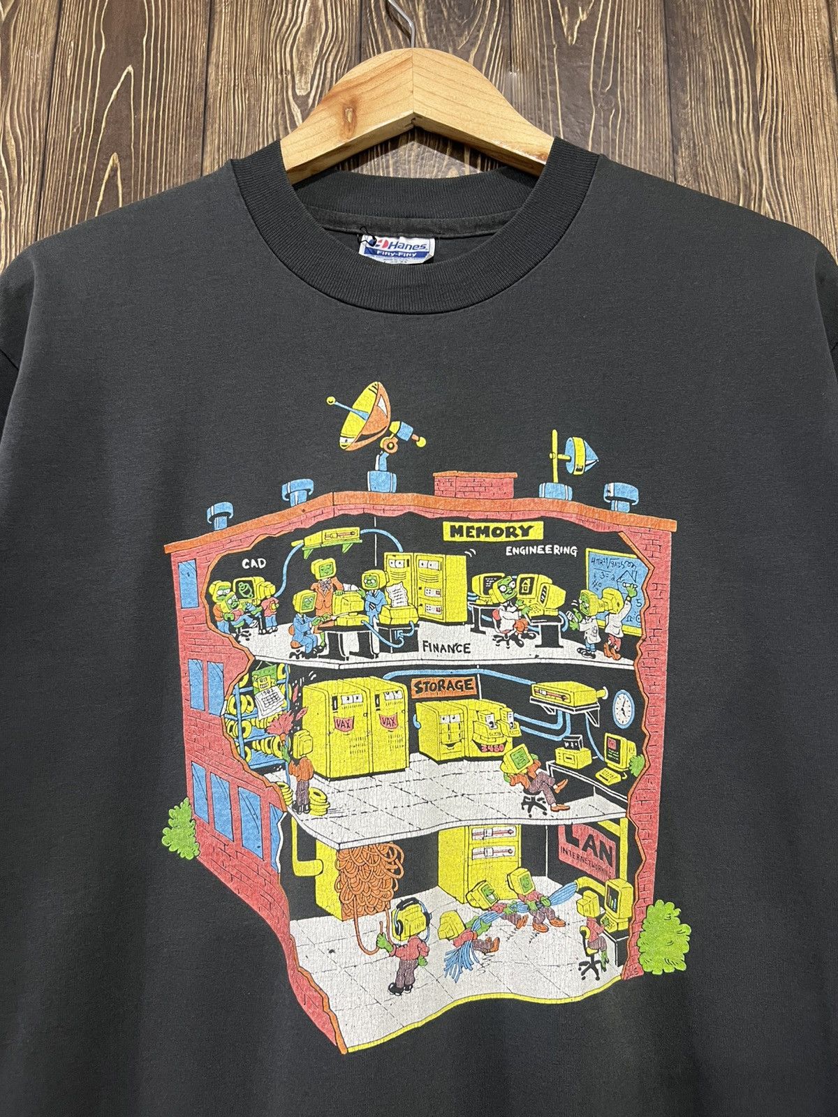 Vintage Vintage 90s ClearPoint Promo Tshirt Size US L / EU 52-54 / 3 - 2 Thumbnail