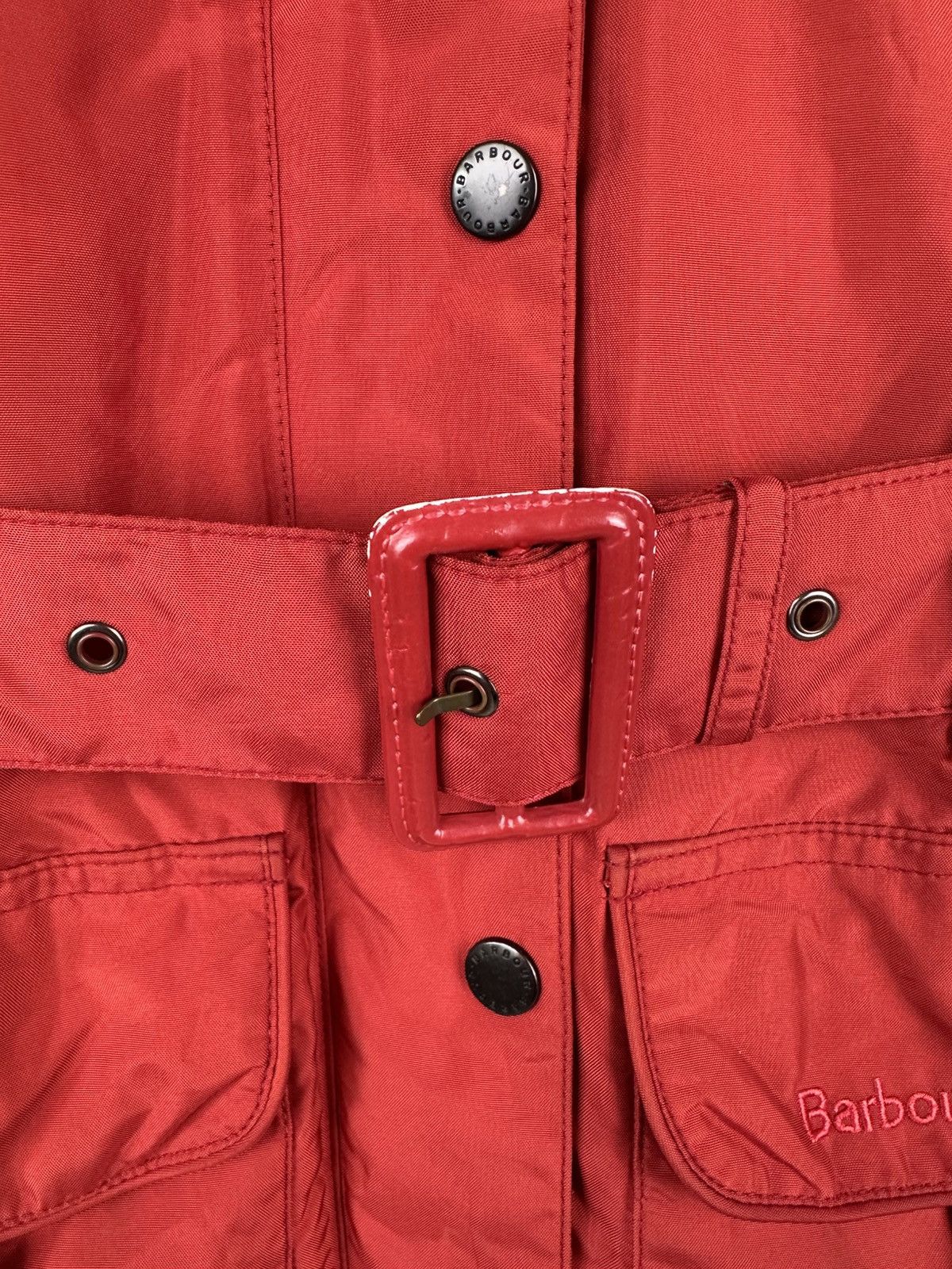 Barbour Barbour Metallic Amelia Belted Jacket Size M / US 6-8 / IT 42-44 - 13 Thumbnail