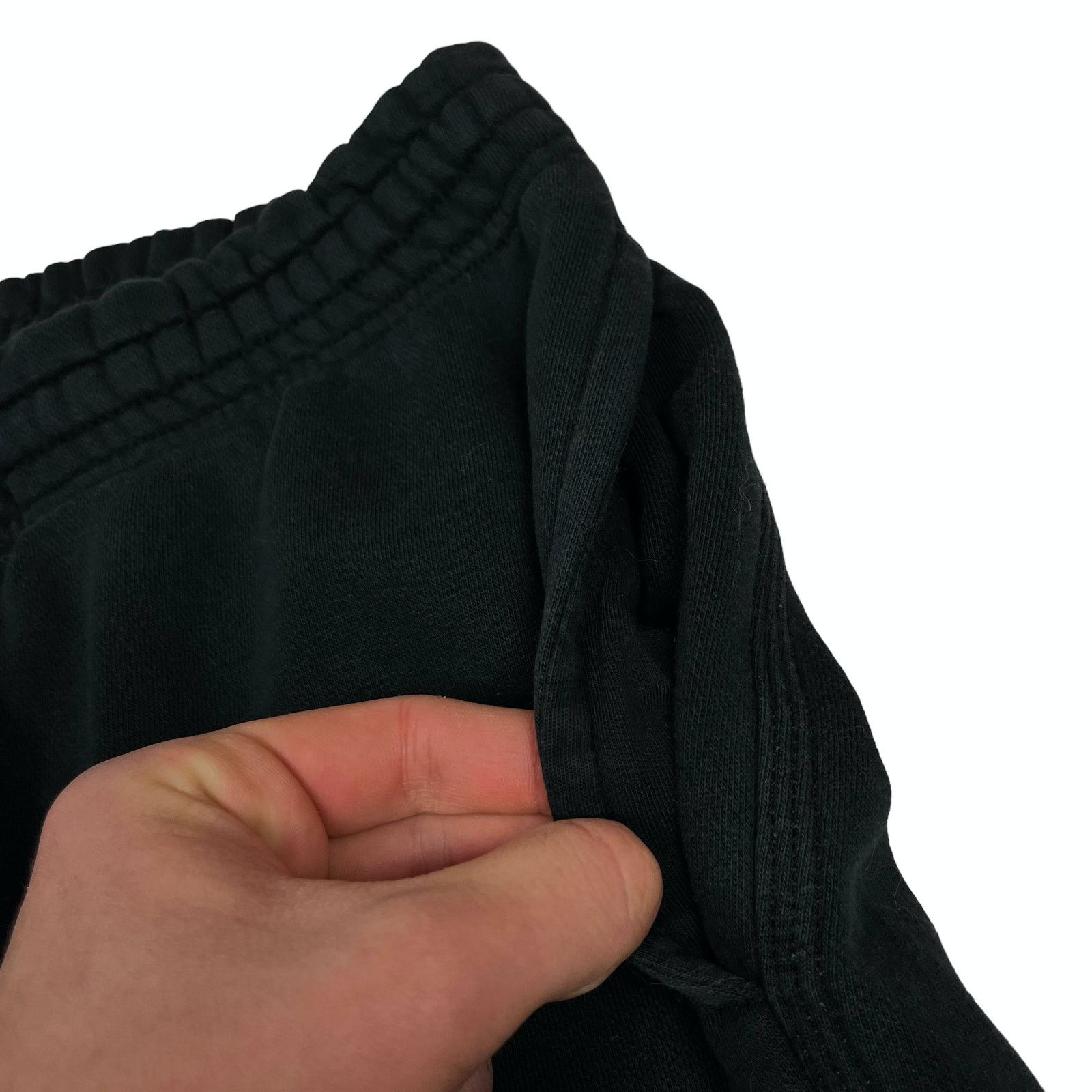 Nike Nike Men's Black Cotton Blend Drawstring Sweatpants Medium Size US 30 / EU 46 - 6 Thumbnail