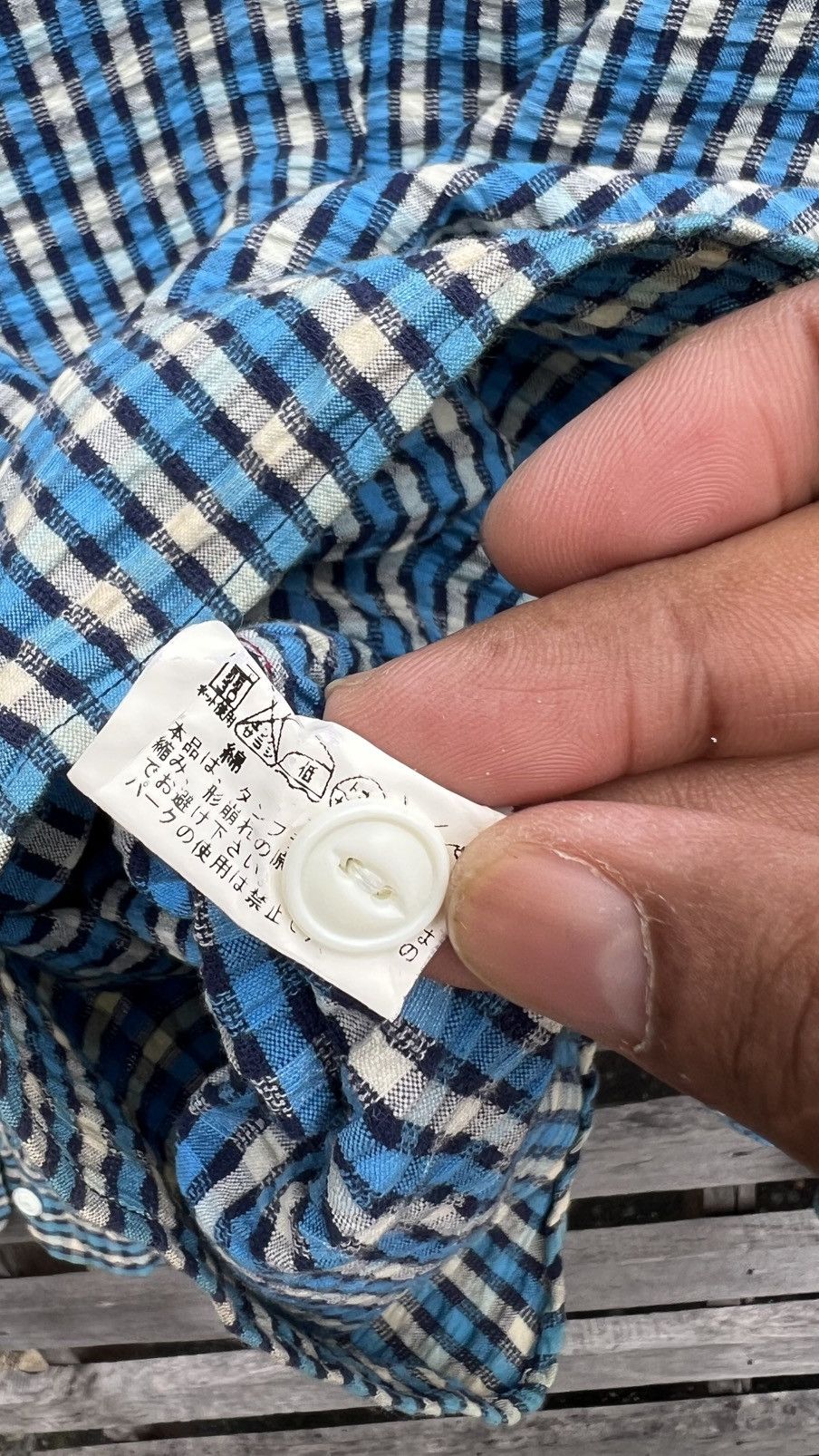 Sugar Cane Vintage Classic Blue Check Sugarcane Shirt Size US M / EU 48-50 / 2 - 9 Thumbnail