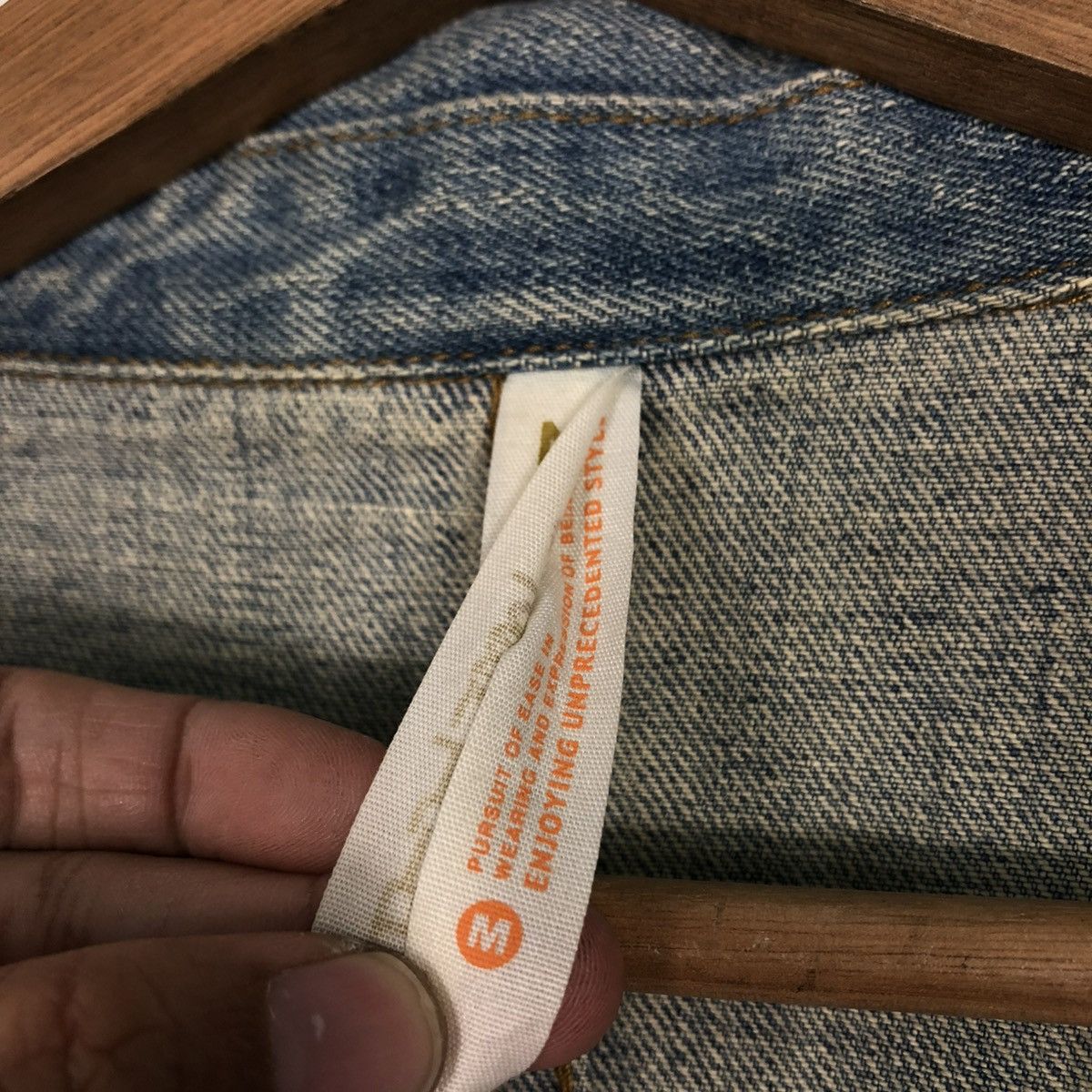 Japanese Brand 🔥VINTAGE CHORE DENIM JACKET NEVER SEEN THING ISSEY MIYAKE Size US M / EU 48-50 / 2 - 20 Thumbnail
