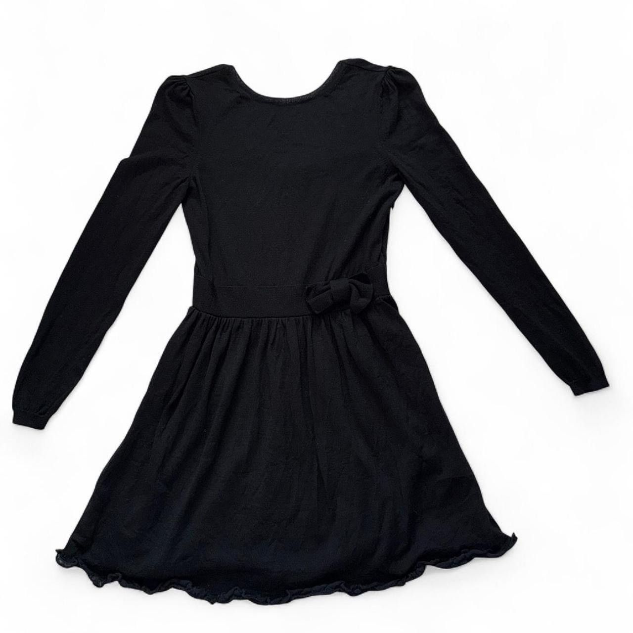 RED Valentino Red Valentino Black Wool Mini Dress Size XS / US 0-2 / IT 36-38 - 1 Thumbnail