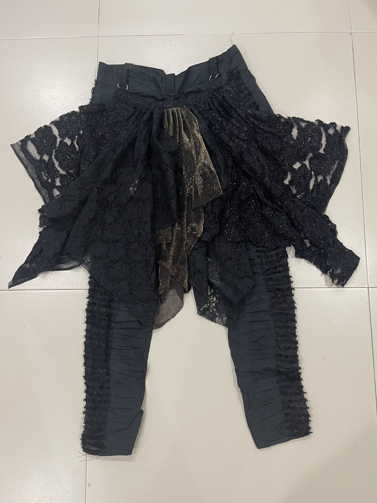 Designer × Japanese Brand Rare H NAOTO Parachute Designer Pants Mad Punk Streetwear Size 25" / US 0 / IT 36 - 3 Thumbnail