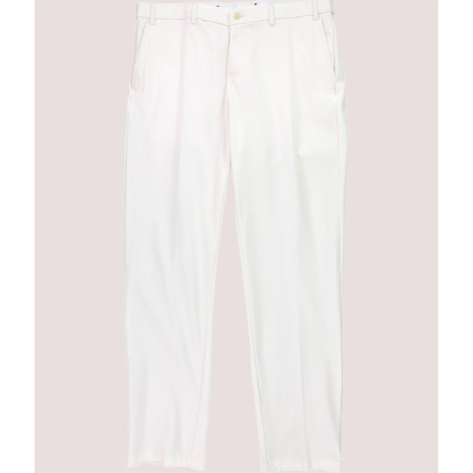 Ralph Lauren Ralph Lauren Mens Stretch Straight Leg Slacks Dress Pants white 33W x 30L Size US 33 - 1 Thumbnail