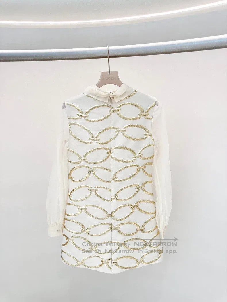 Valentino Valentino Golden dress Size S / US 4 / IT 40 - 2 Thumbnail
