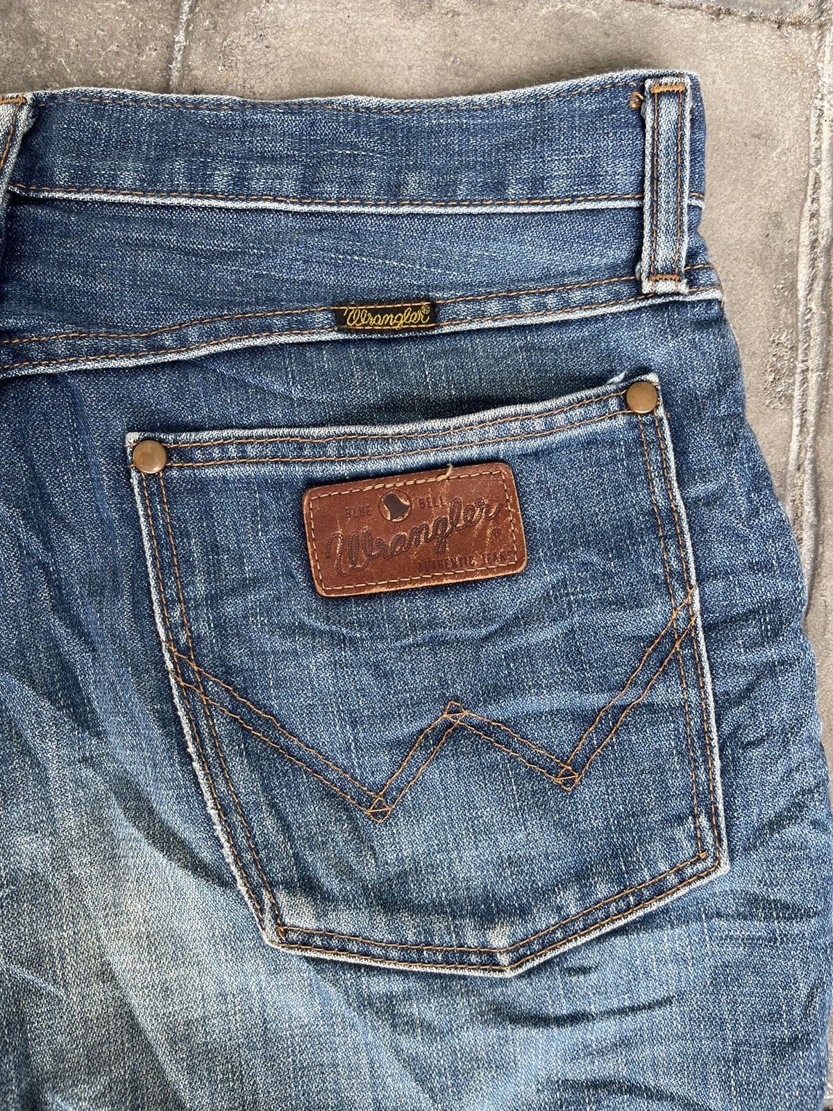Wrangler JAPAN MADE Wrangler Lady Blue Bell Size 31" - 4 Thumbnail