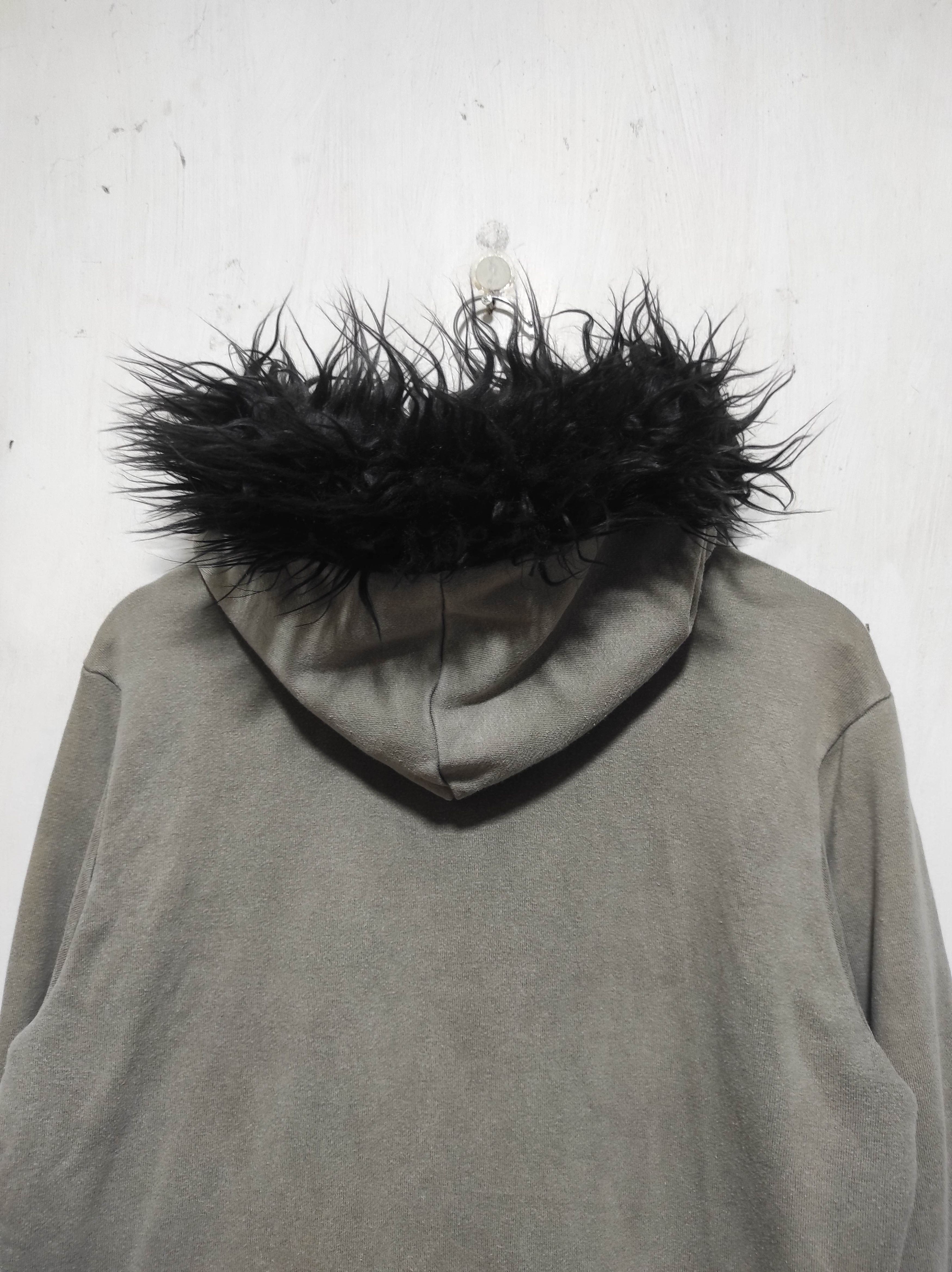 Hysteric Glamour DEPT Michigan Mathteyes zip Fur hoodie LGB style Size US L / EU 52-54 / 3 - 14 Thumbnail
