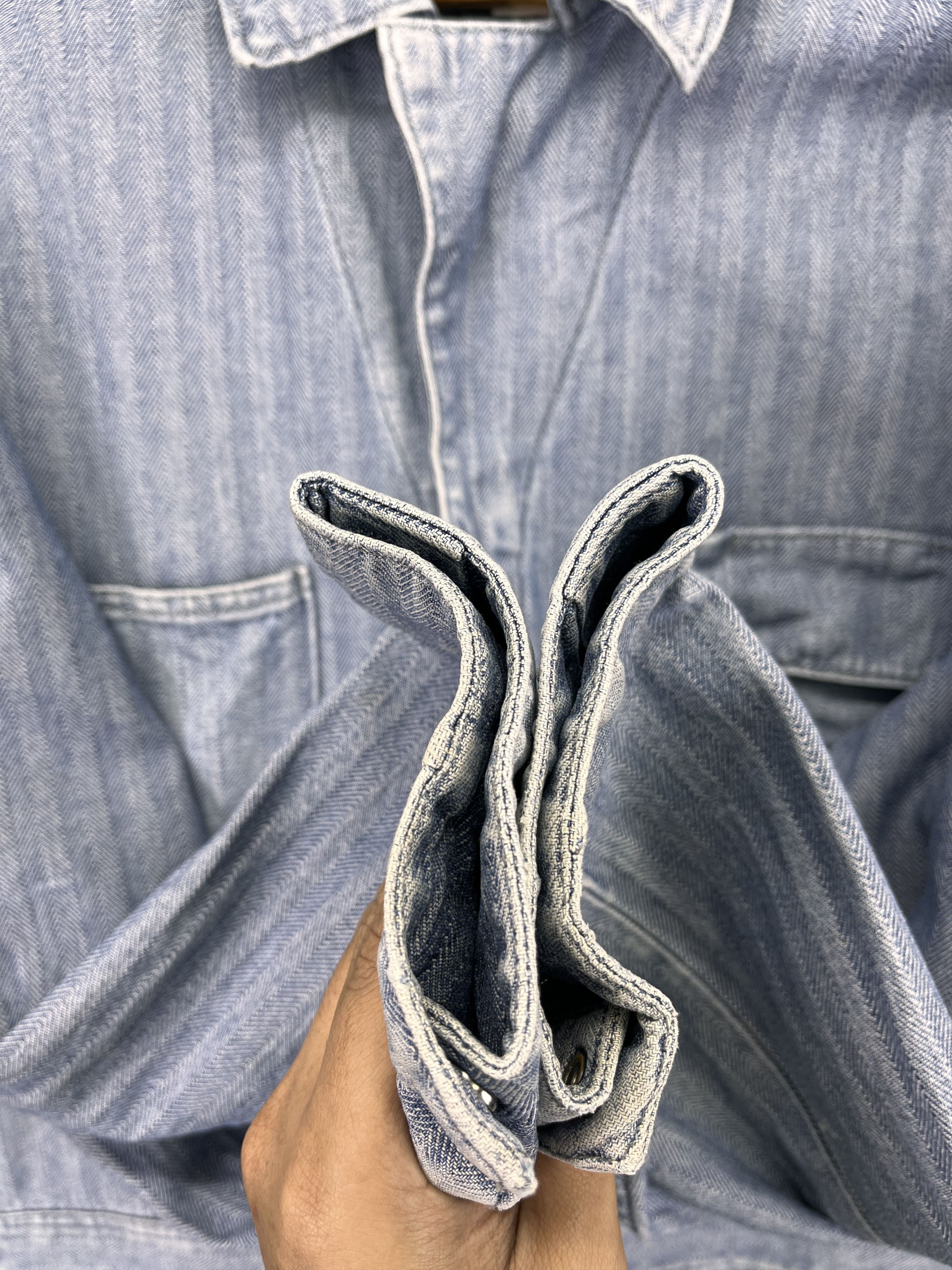 Dickies Vintage Dickies Rare Denim Overalls Jumpsuit Size US 39 - 11 Thumbnail
