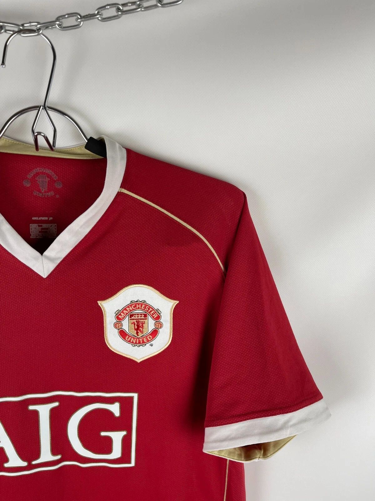 Nike Nike Manchester United 2006 2007 home soccer jersey football Size US L / EU 52-54 / 3 - 3 Thumbnail