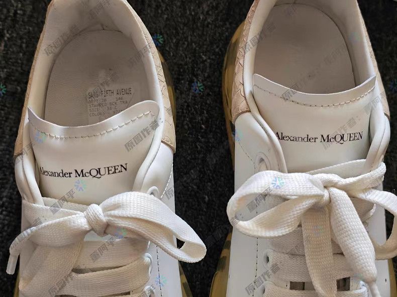 Alexander McQueen Alexander McQueen Women's White Sneakers. Q4 Size US 7 / IT 37 - 3 Thumbnail