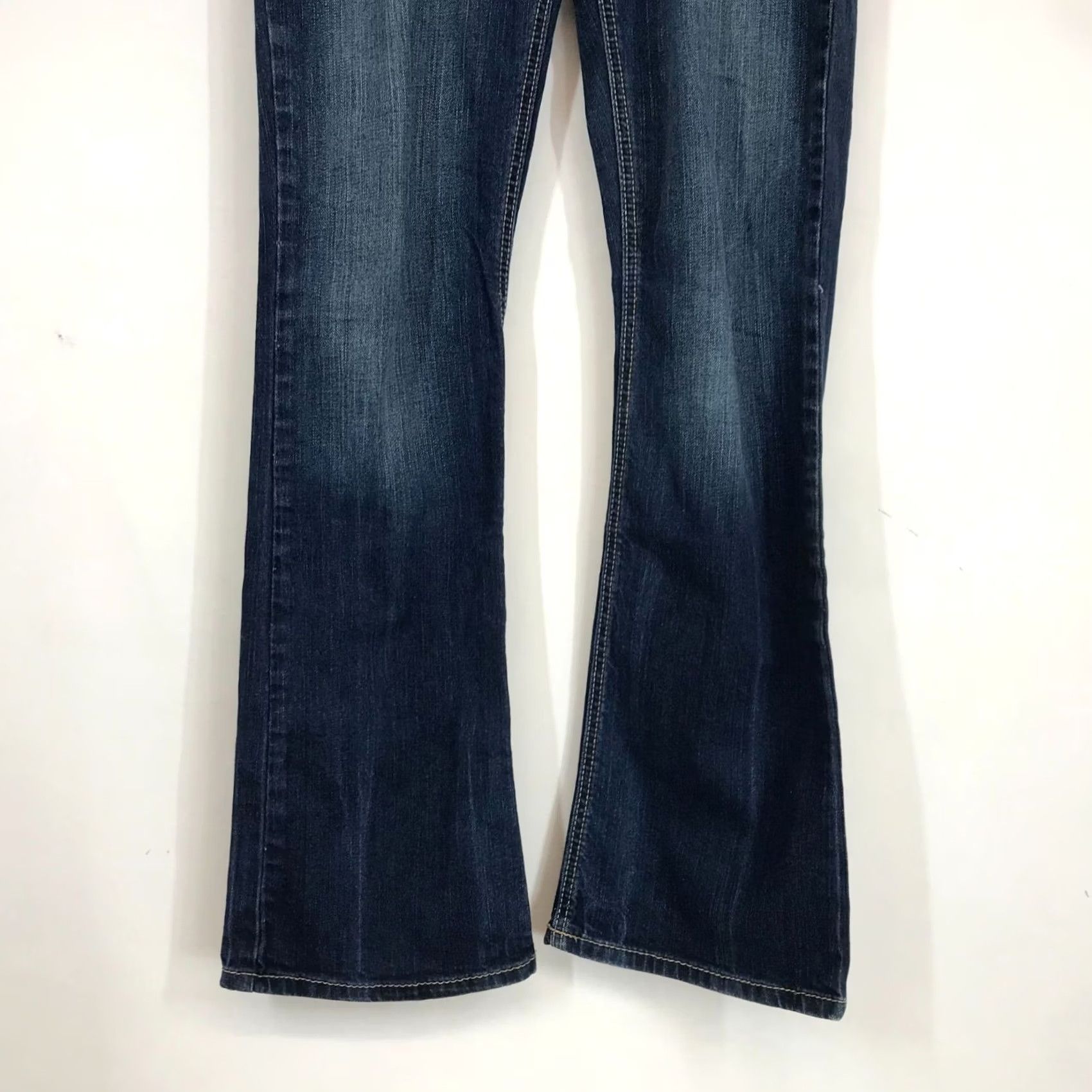 Vintage CRUEL WOMEN'S 9L BLUE DENIM HAYDEN COTTON BLEND WESTERN JEANS Size 30" / US 8 / IT 44 - 3 Thumbnail
