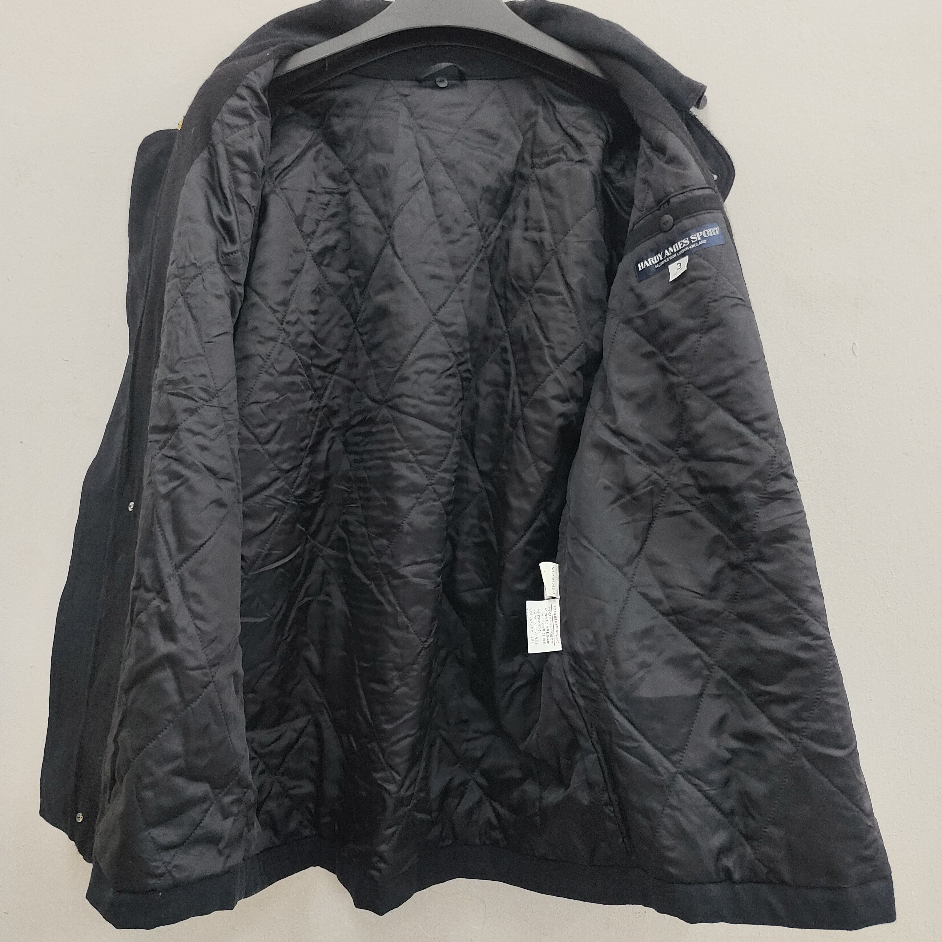 Designer × Hardy Amies Vintage Hardy Amies Wool Coat Jacket Size US L / EU 52-54 / 3 - 6 Thumbnail