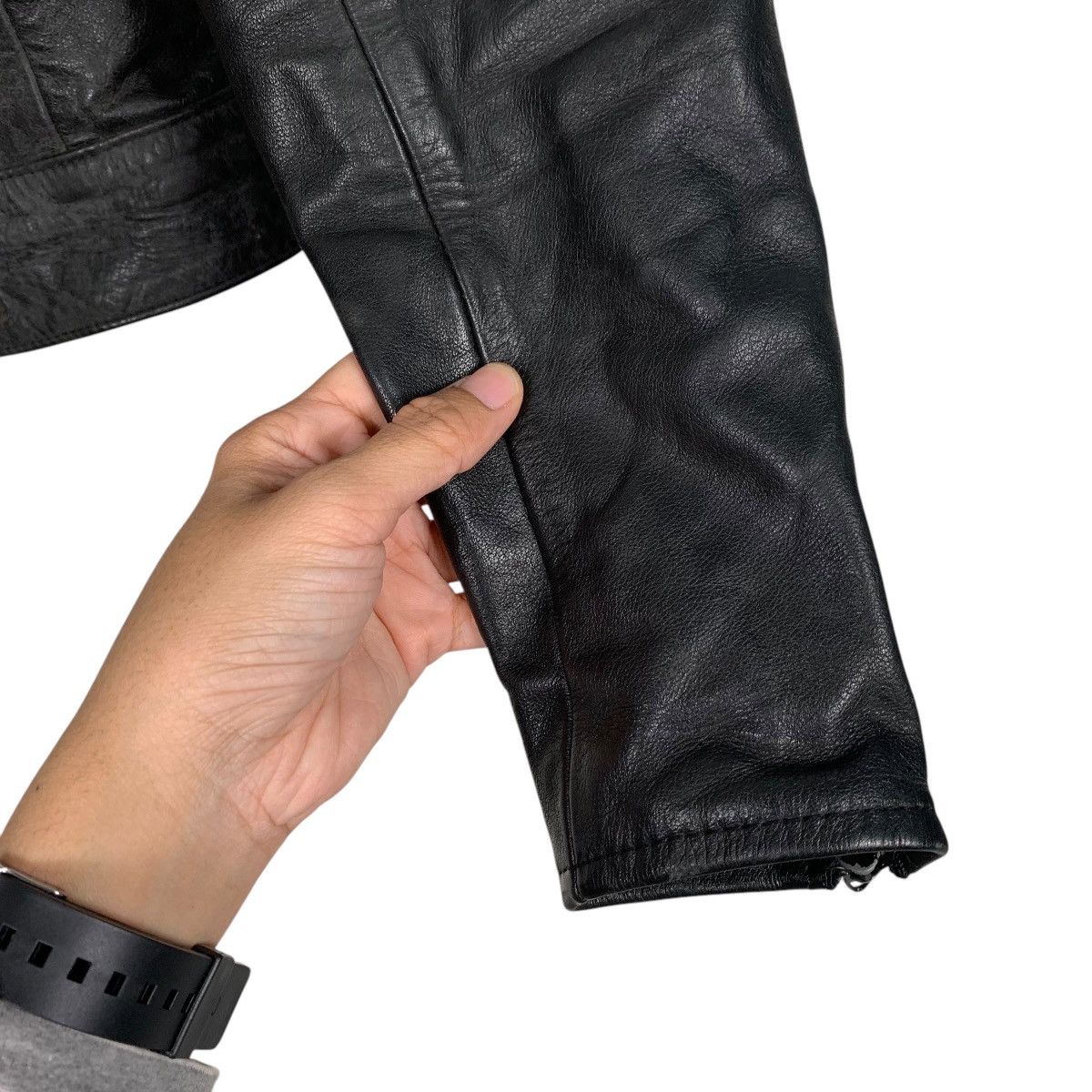 Sports Specialties Italian Texport Motorcycle Riding Leather Jacket Size XS / US 0-2 / IT 36-38 - 13 Thumbnail