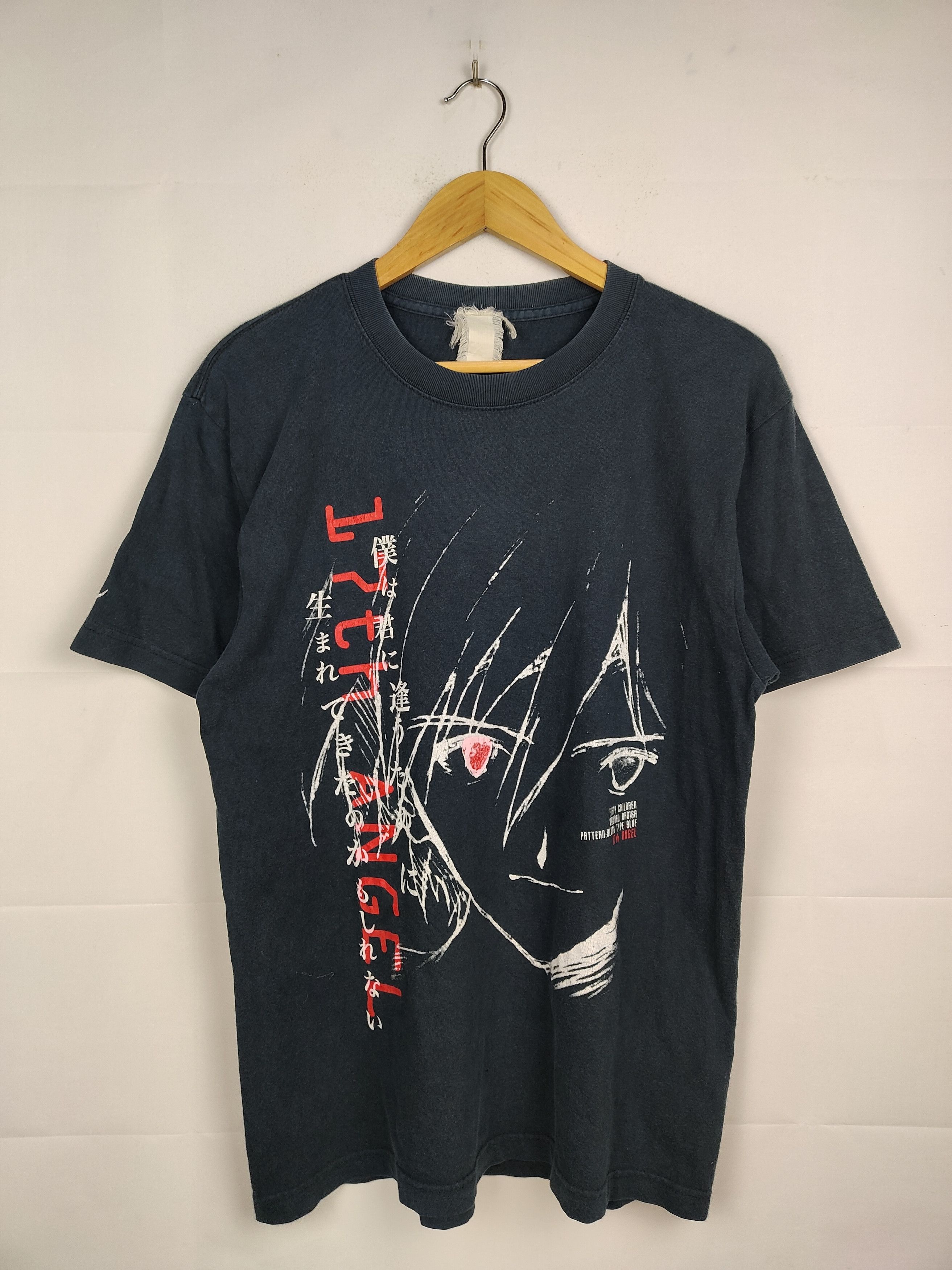 Anime Vintage Evangelion 17th Angel Anime Shirt Size US M / EU 48-50 / 2 - 1 Thumbnail