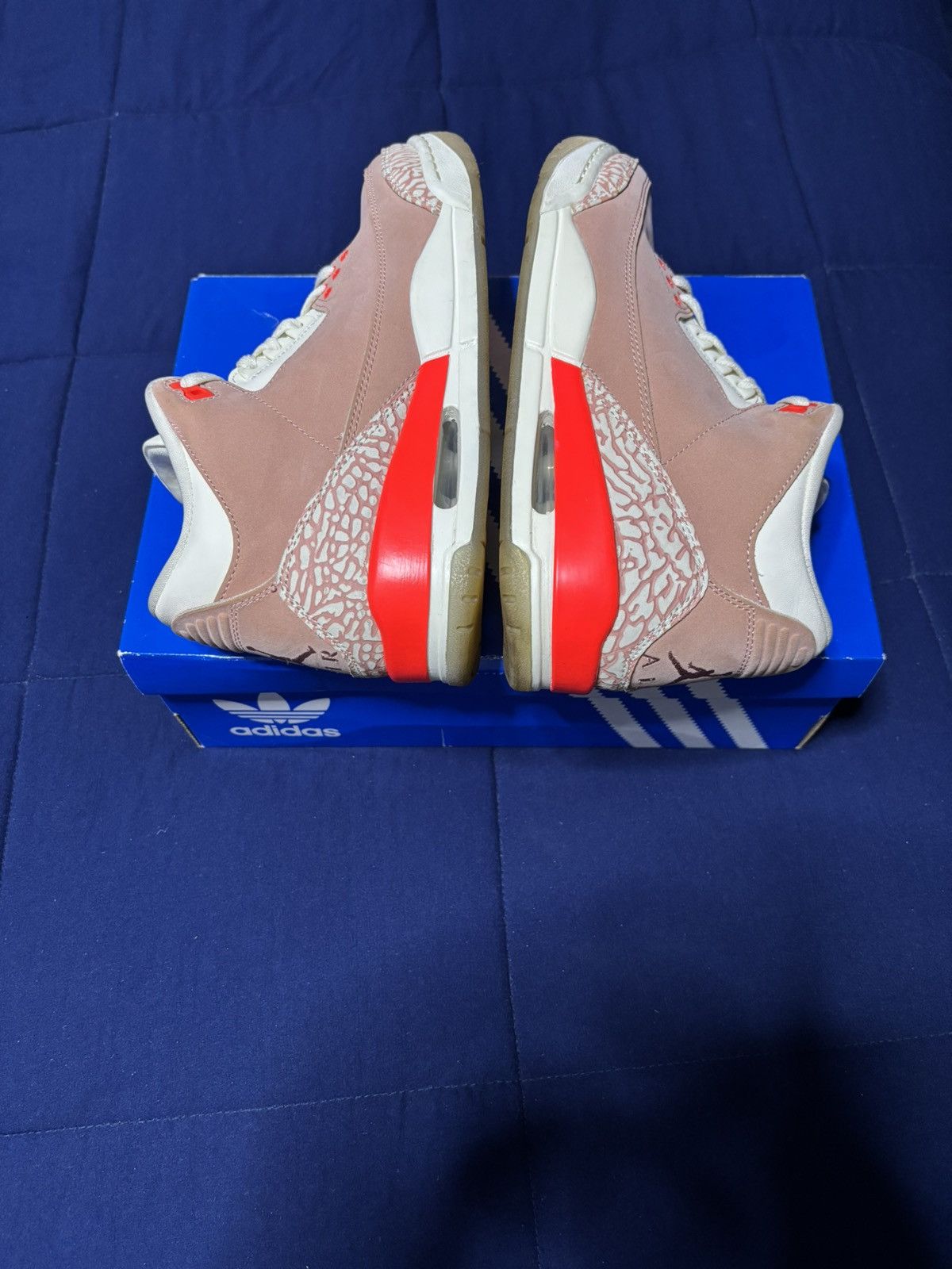 Jordan Brand Air Jordan 3 Retro Rust Pink 2021 Size 8M/9.5W Size US 8 / EU 41 - 3 Thumbnail