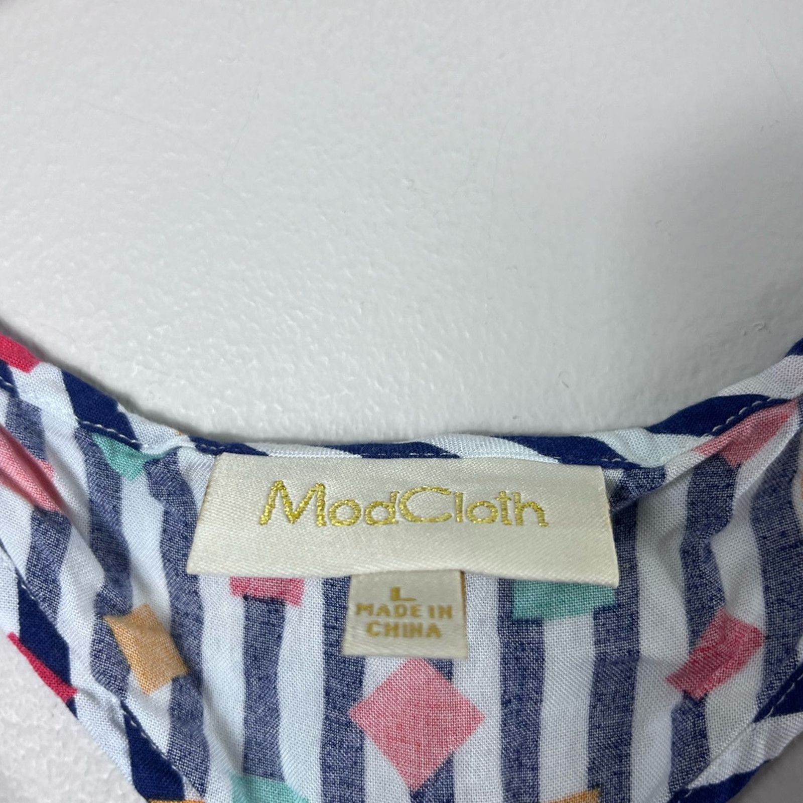 Vintage Women's Vintage ModCloth Confetti Tank Top L Size L / US 10 / IT 46 - 3 Thumbnail