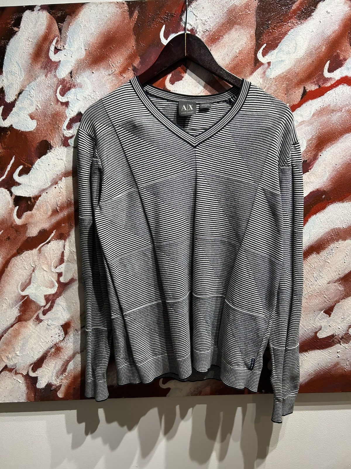 Armani Exchange Armani Exchange 3d Sweater Size US L / EU 52-54 / 3 - 1 Thumbnail