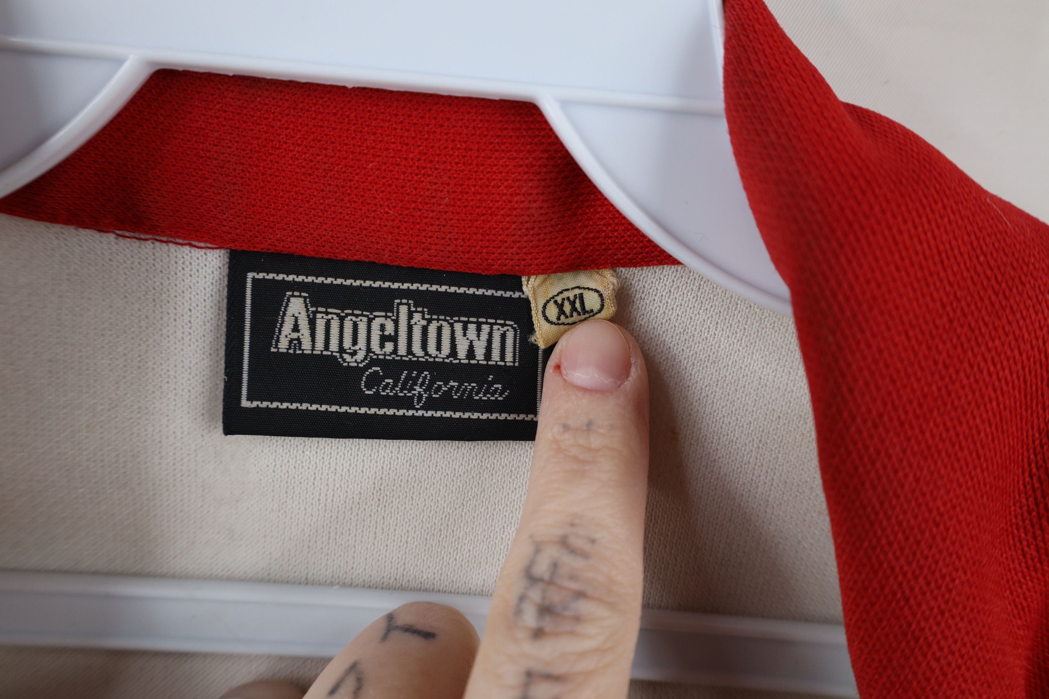 Vintage Vintage 60s 70s Rockabilly Knit Bowling Jersey Polo USA Size US XXL / EU 58 / 5 - 6 Thumbnail