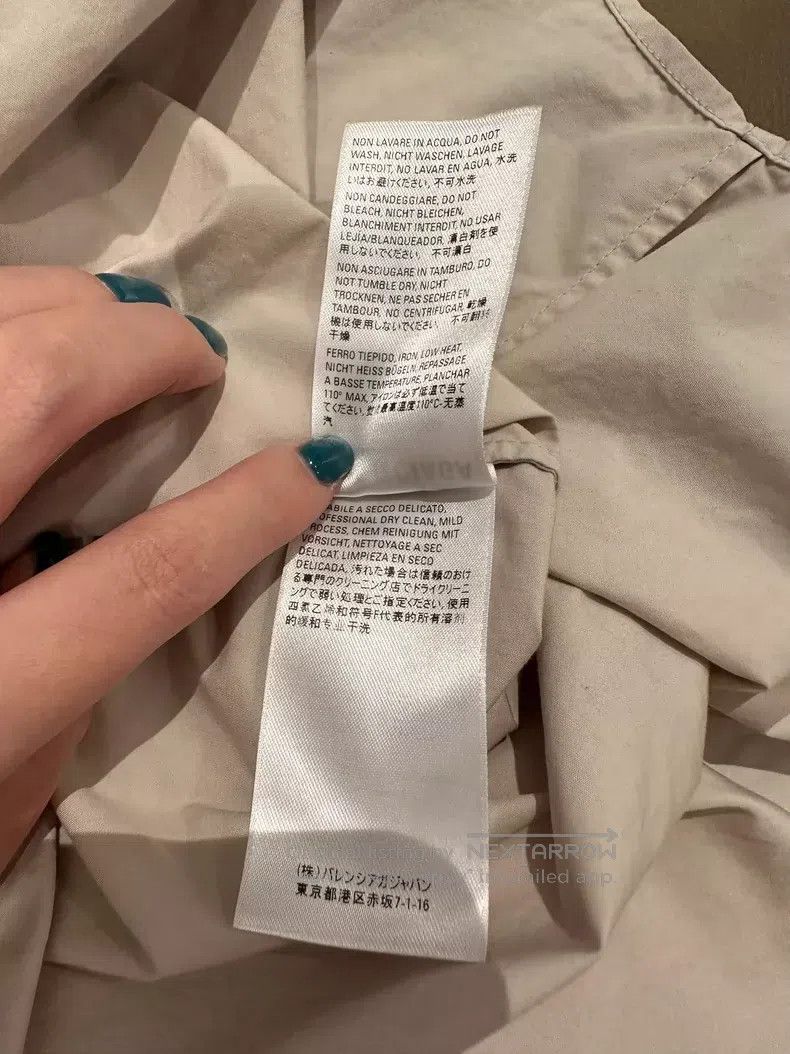Balenciaga Balenciaga Shirt Size XS / US 0-2 / IT 36-38 - 5 Thumbnail