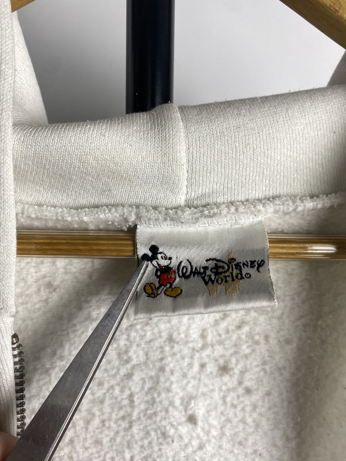 Disney × Mickey Mouse Vintage 90s Disney MICKEY MOUSE Zip Hoodie Y2K Size US XL / EU 56 / 4 - 10 Thumbnail