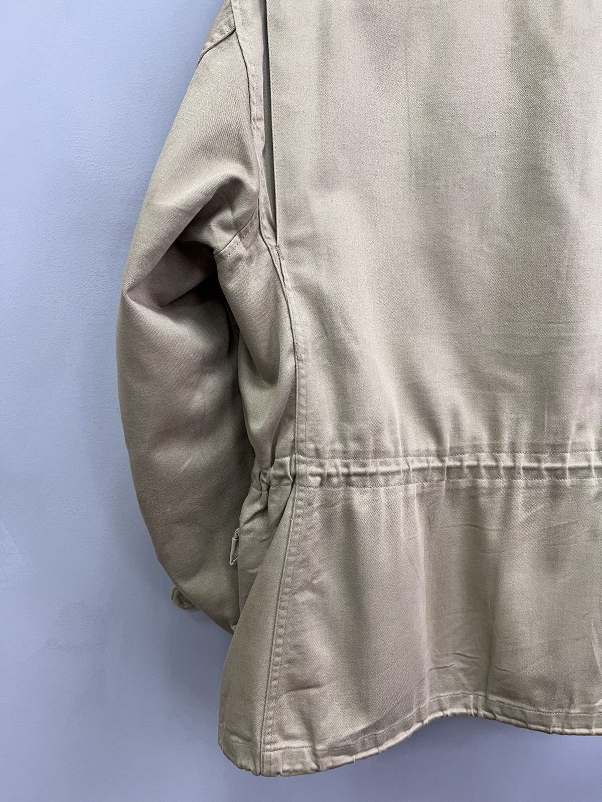 90s Alpha Industries M65 Field Jacket Distressed scovill zip