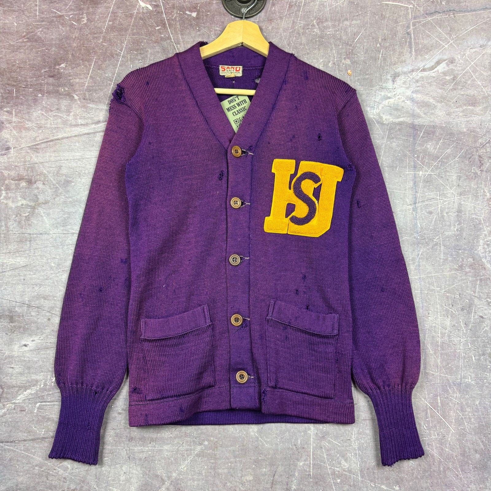 トップス 1980s mcgregor \" Clan\"wool cardigan Vintage mcgregor sweater cardigan - Gem