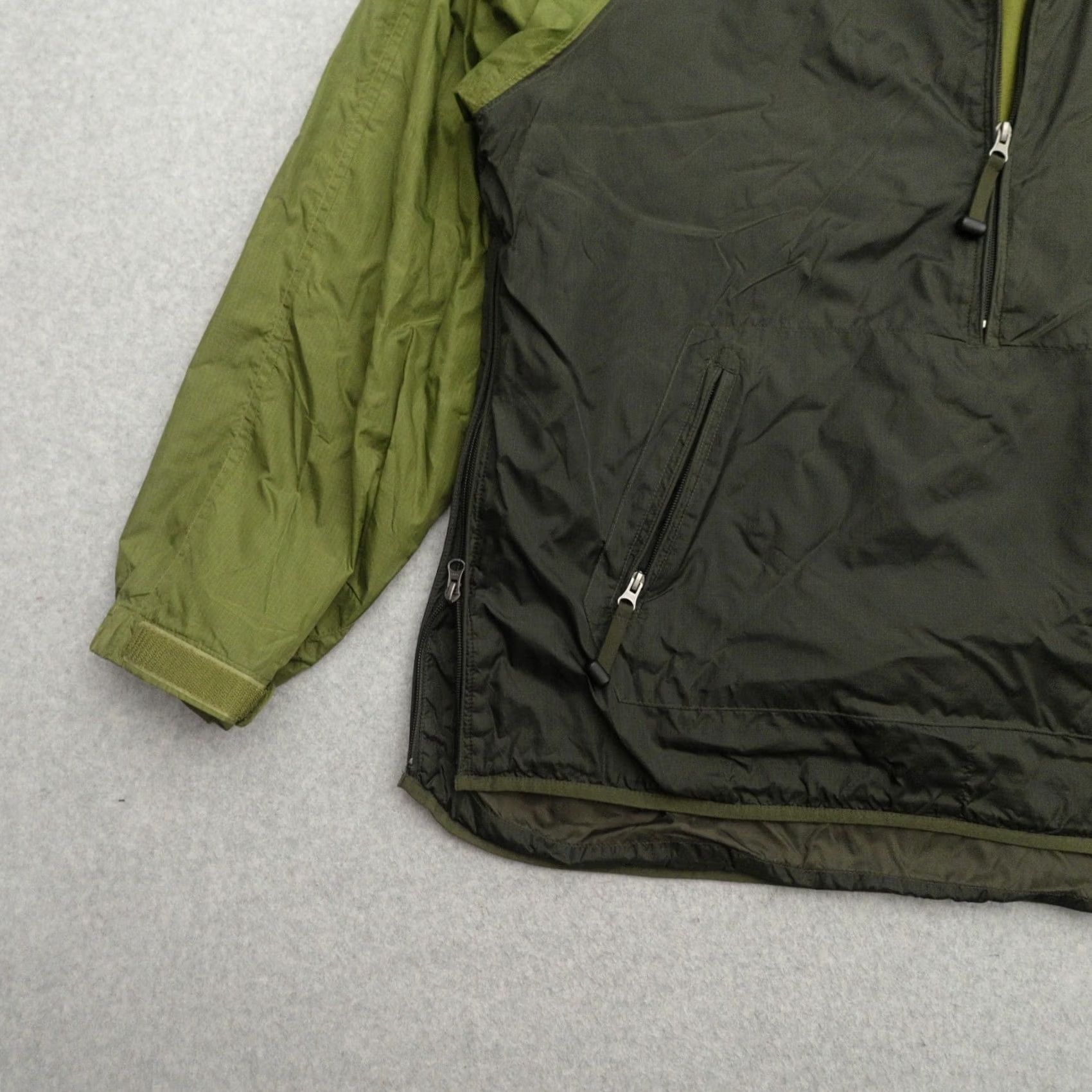 Gap GAP XL Olive Green Parachord Pullover Anorak Jacket Zipper Mens Size XL (26X30) Size US XL / EU 56 / 4 - 6 Thumbnail