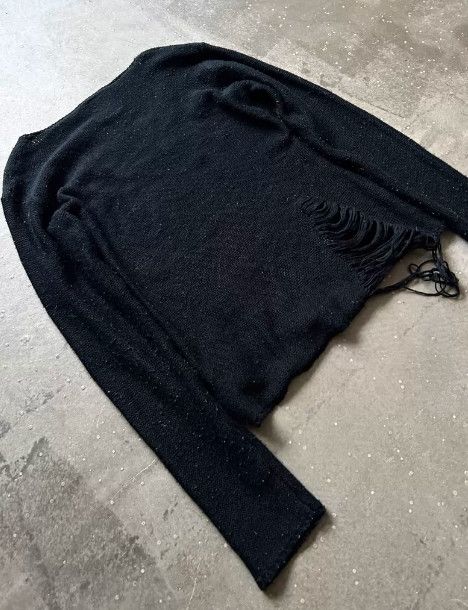 Other MIDAS 1990s Distressed Grunge Knit Top Size US S / EU 44-46 / 1 - 5 Thumbnail