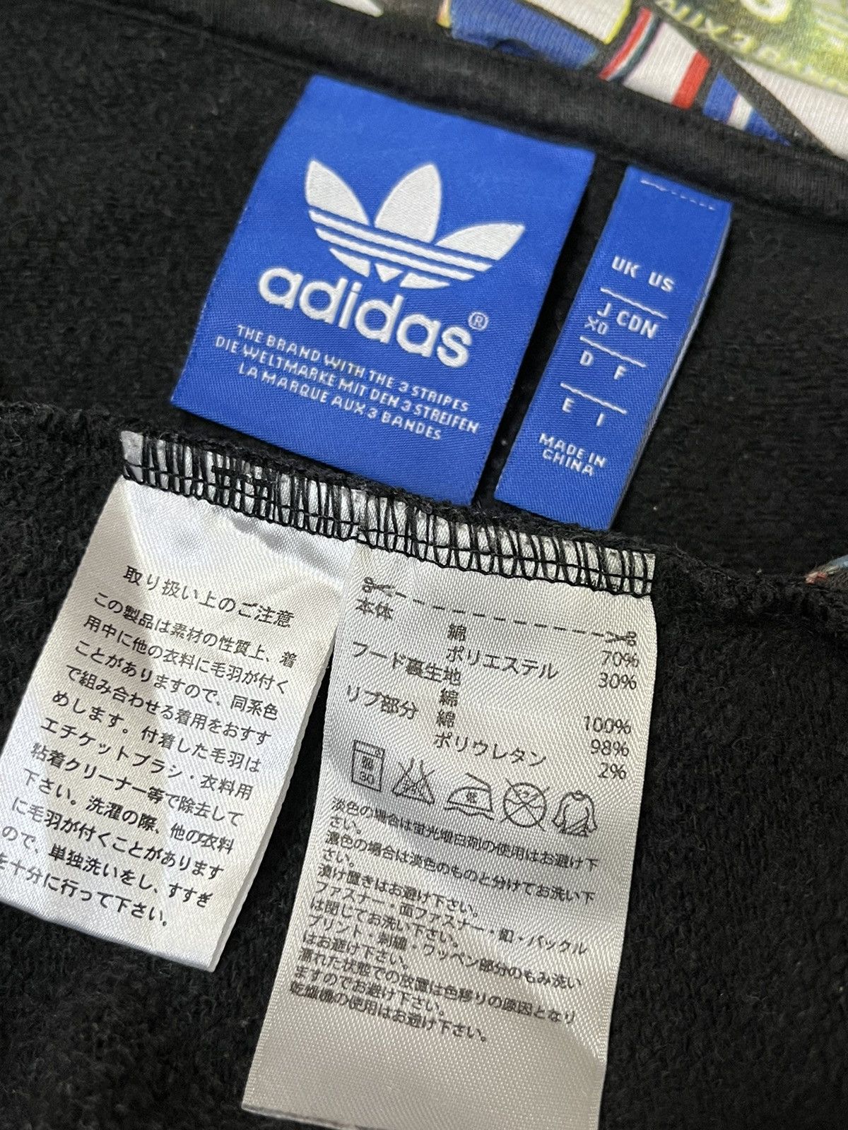 Adidas ADIDAS BIG LOGO PULLOVER HOODIES Size US L / EU 52-54 / 3 - 12 Thumbnail