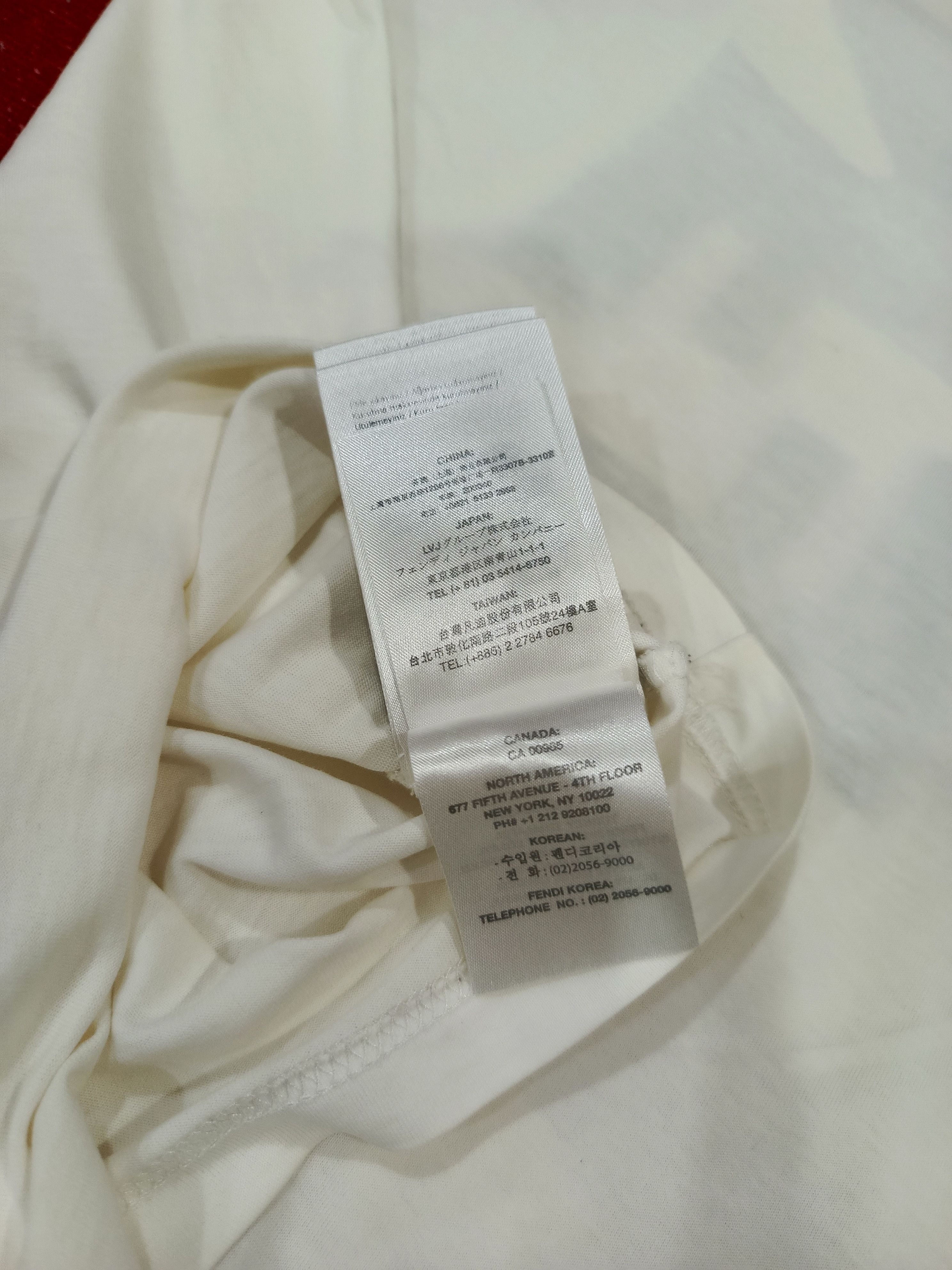 Fendi Fendi tee Size US L / EU 52-54 / 3 - 6 Thumbnail
