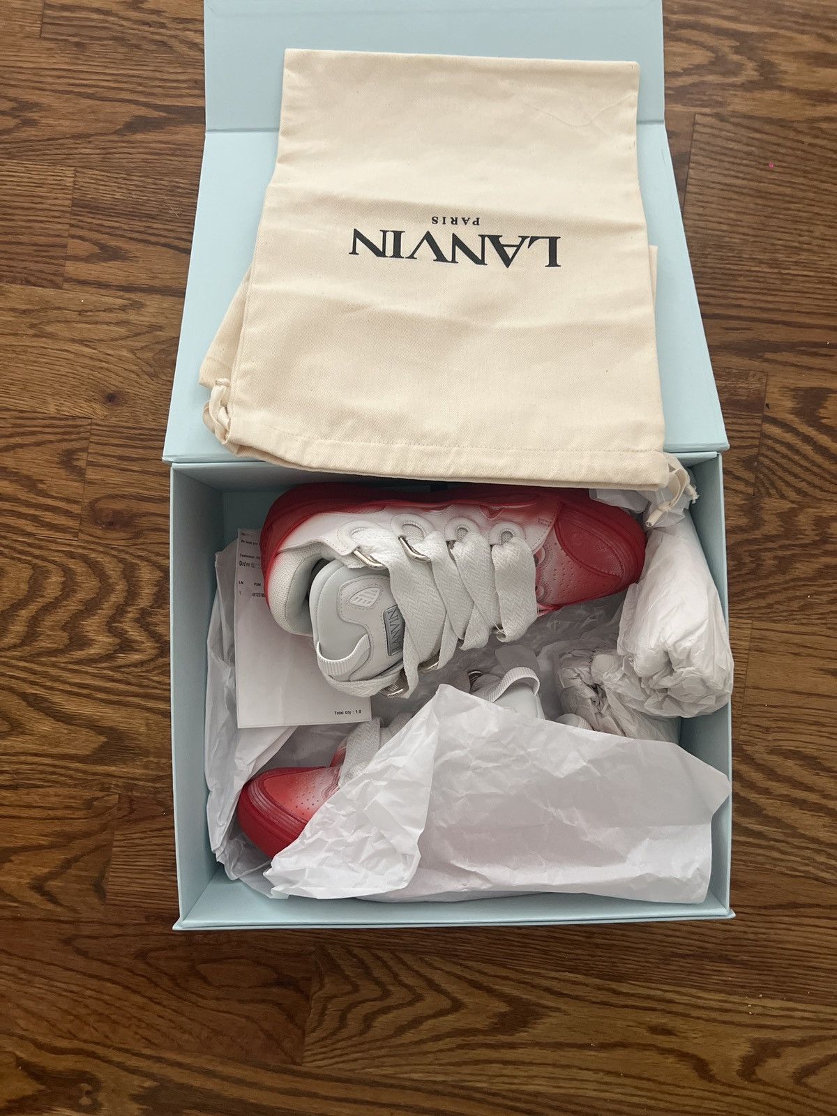 LANVIN FWPUSP08NAPAP23B104 関税送料込 ランバン LANVIN ランバンオンブルー 財布 長財布 大容量 本革