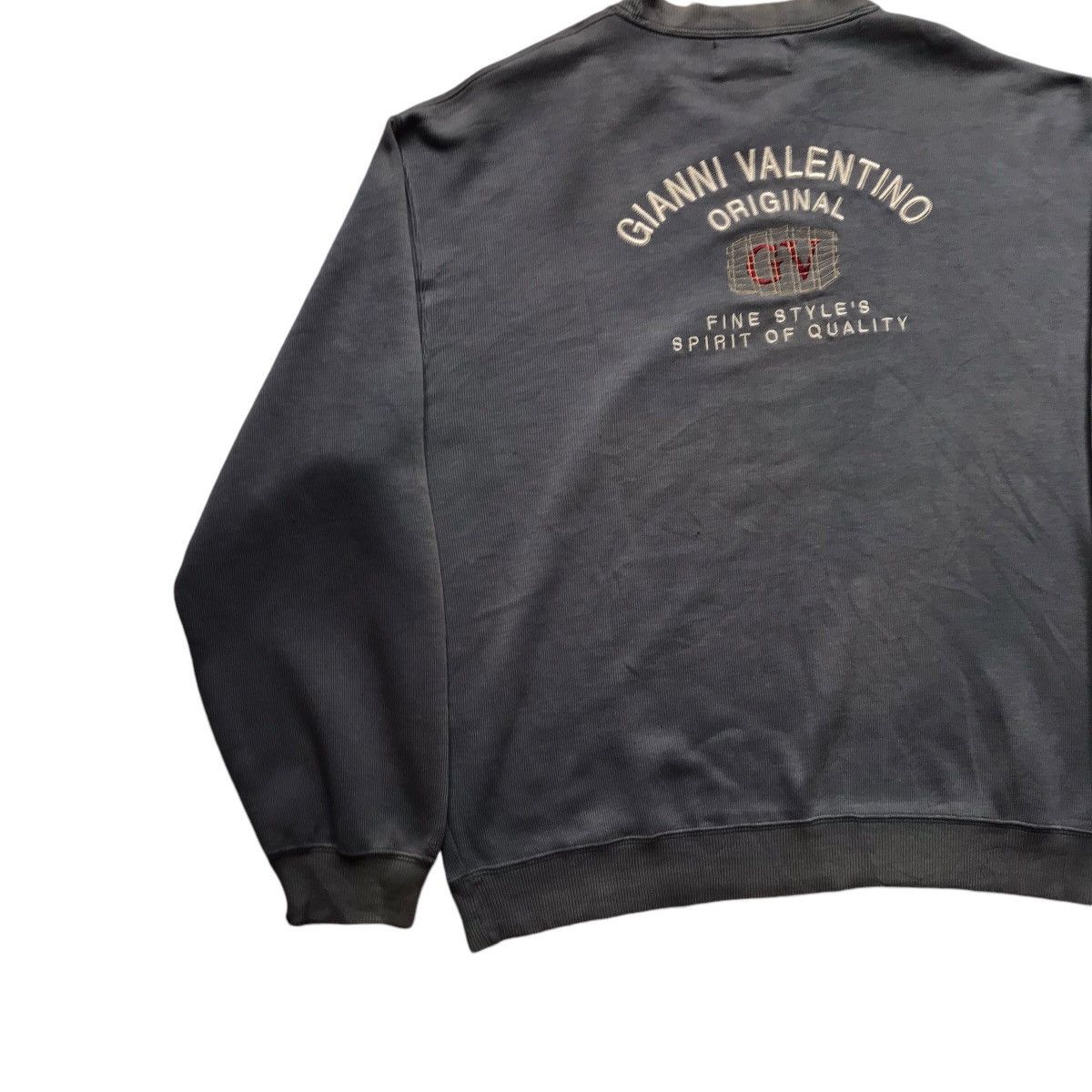 Japanese Brand × Valentino VINTAGE GIANNI VALENTINO SPELLOUT SWEATSHIRT Size US L / EU 52-54 / 3 - 3 Thumbnail