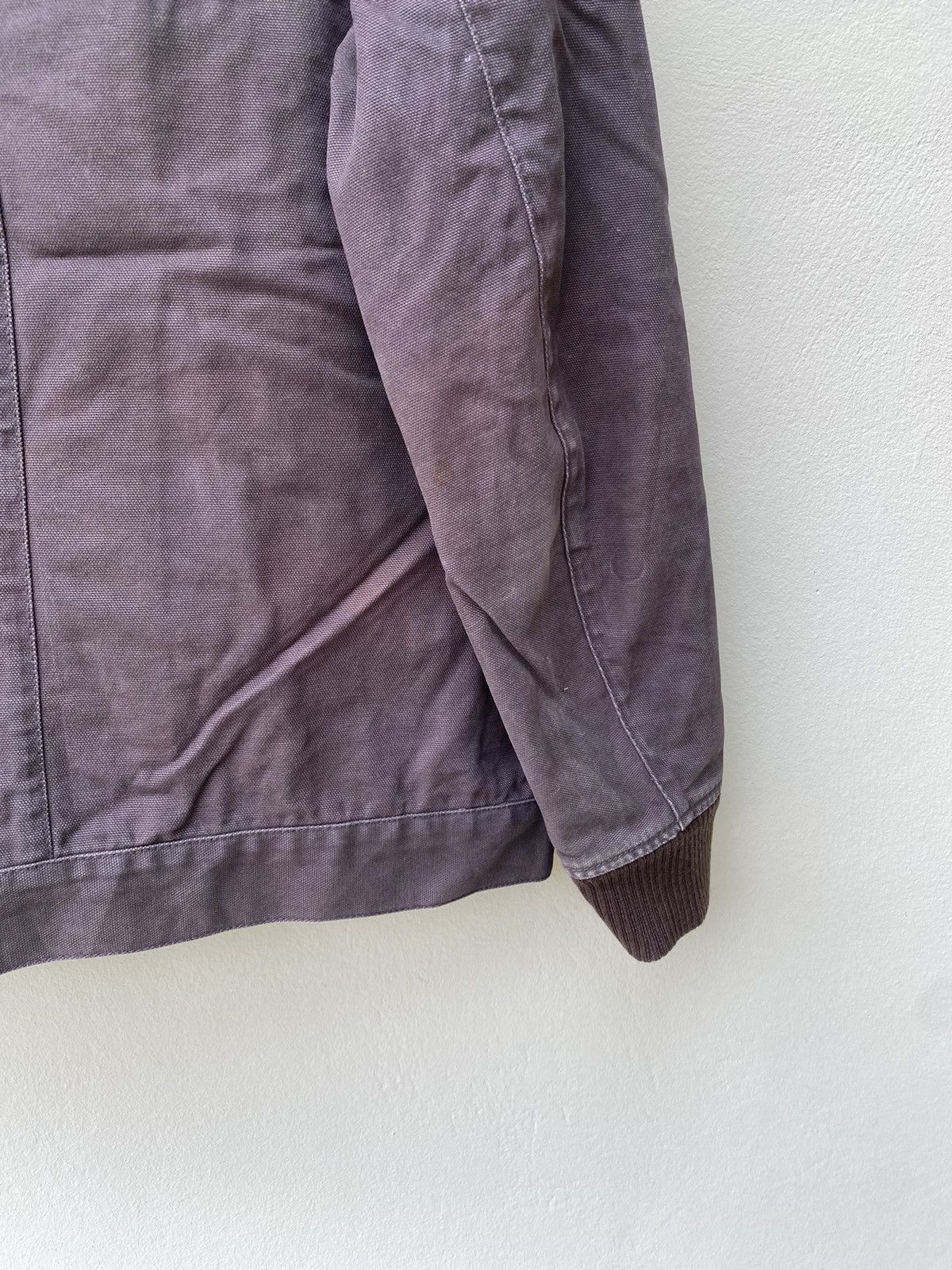 Japanese Brand × United Arrows × Vintage RARE VINTAGE UNITED ARROWS DUCK KANVAS JACKET FADED BROWN Size US M / EU 48-50 / 2 - 12 Thumbnail