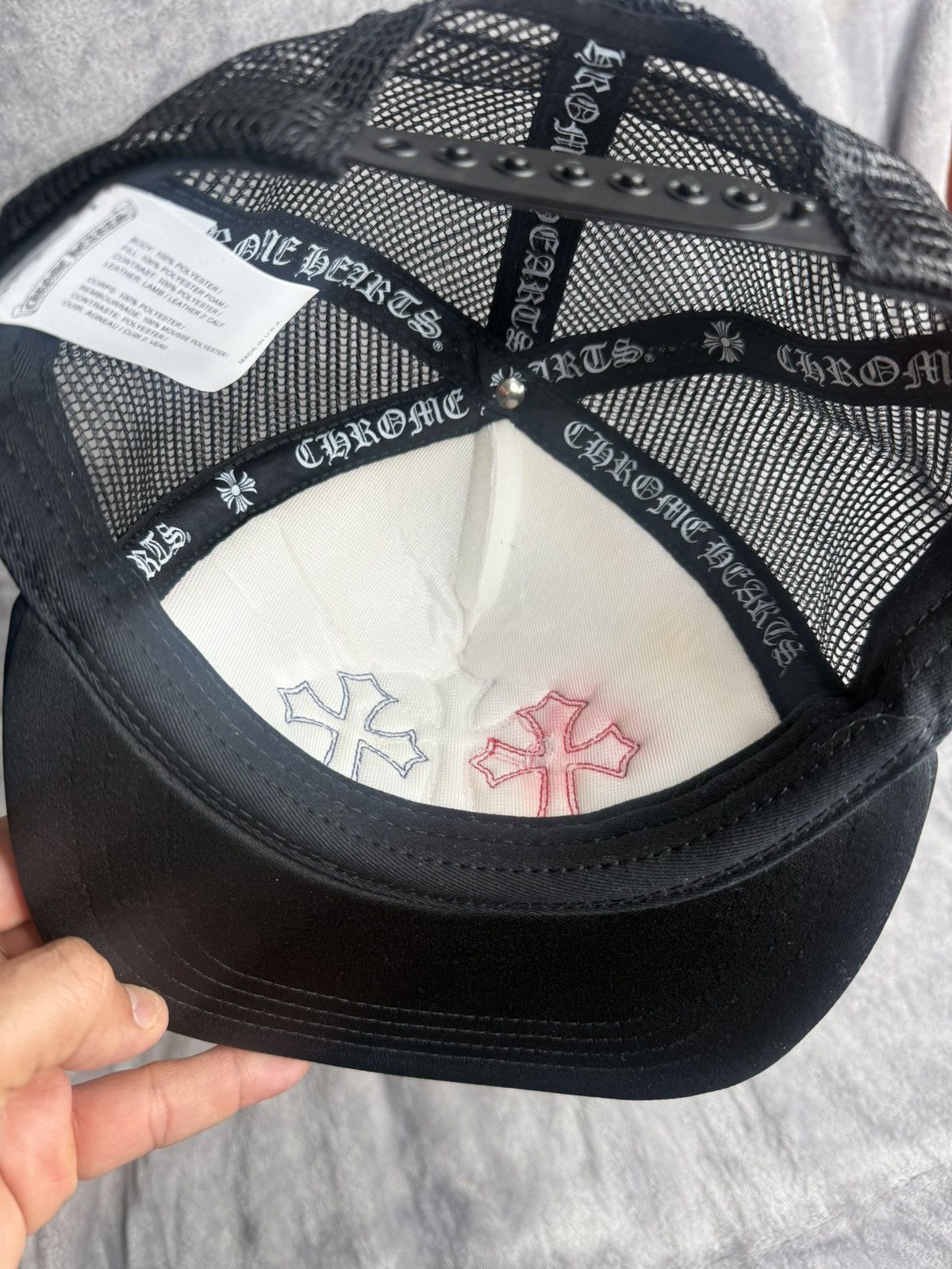 Chrome Hearts Chrome hearts cross hat Size ONE SIZE - 5 Thumbnail