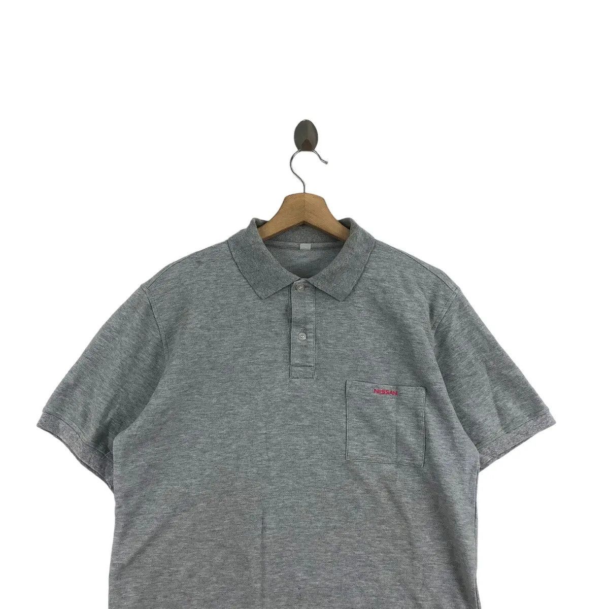 Vintage Vtg 90’ NISSAN FORMULA 1 Racing Team Polo Tee Shirt Size US L / EU 52-54 / 3 - 6 Thumbnail