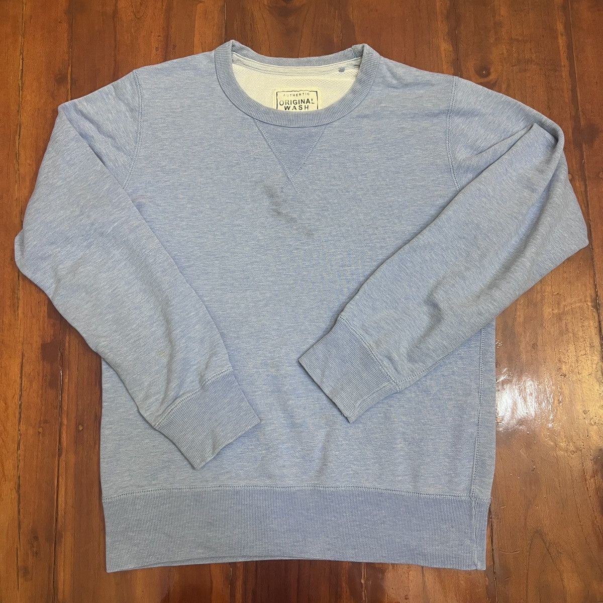 Uniqlo Uniqlo Blue Sweatshirt Vintage Size US M / EU 48-50 / 2 - 1 Thumbnail
