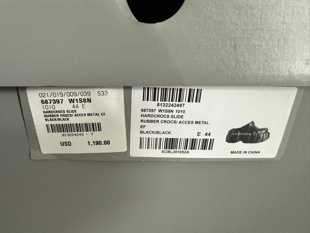Balenciaga × Crocs Balenciaga Crocs Size US 10 / EU 43 - 7 Thumbnail